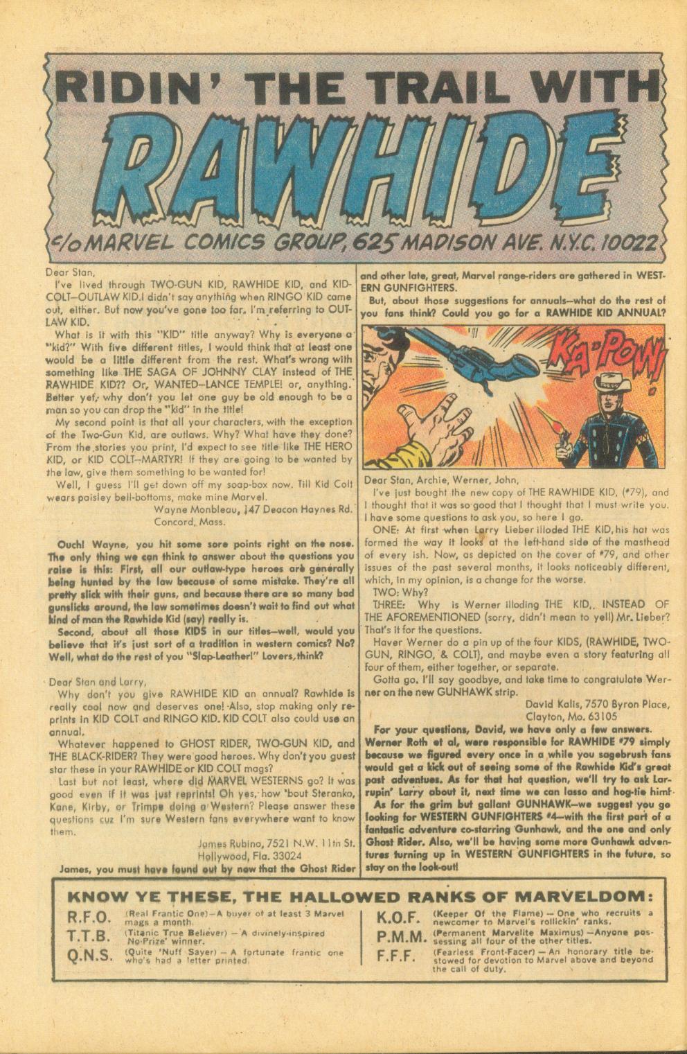 Read online The Rawhide Kid comic -  Issue #85 - 33