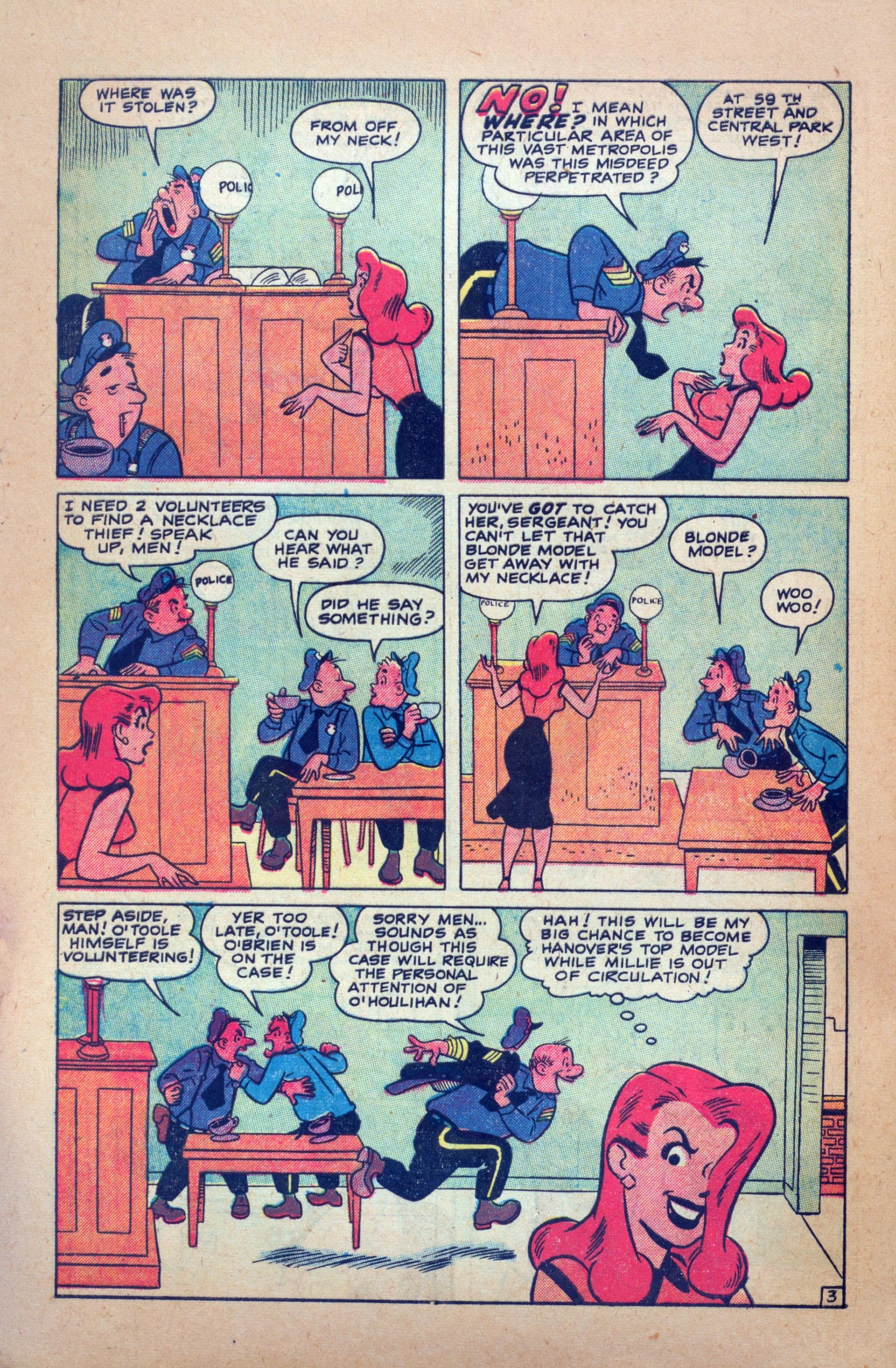 Read online Millie the Model comic -  Issue #25 - 28