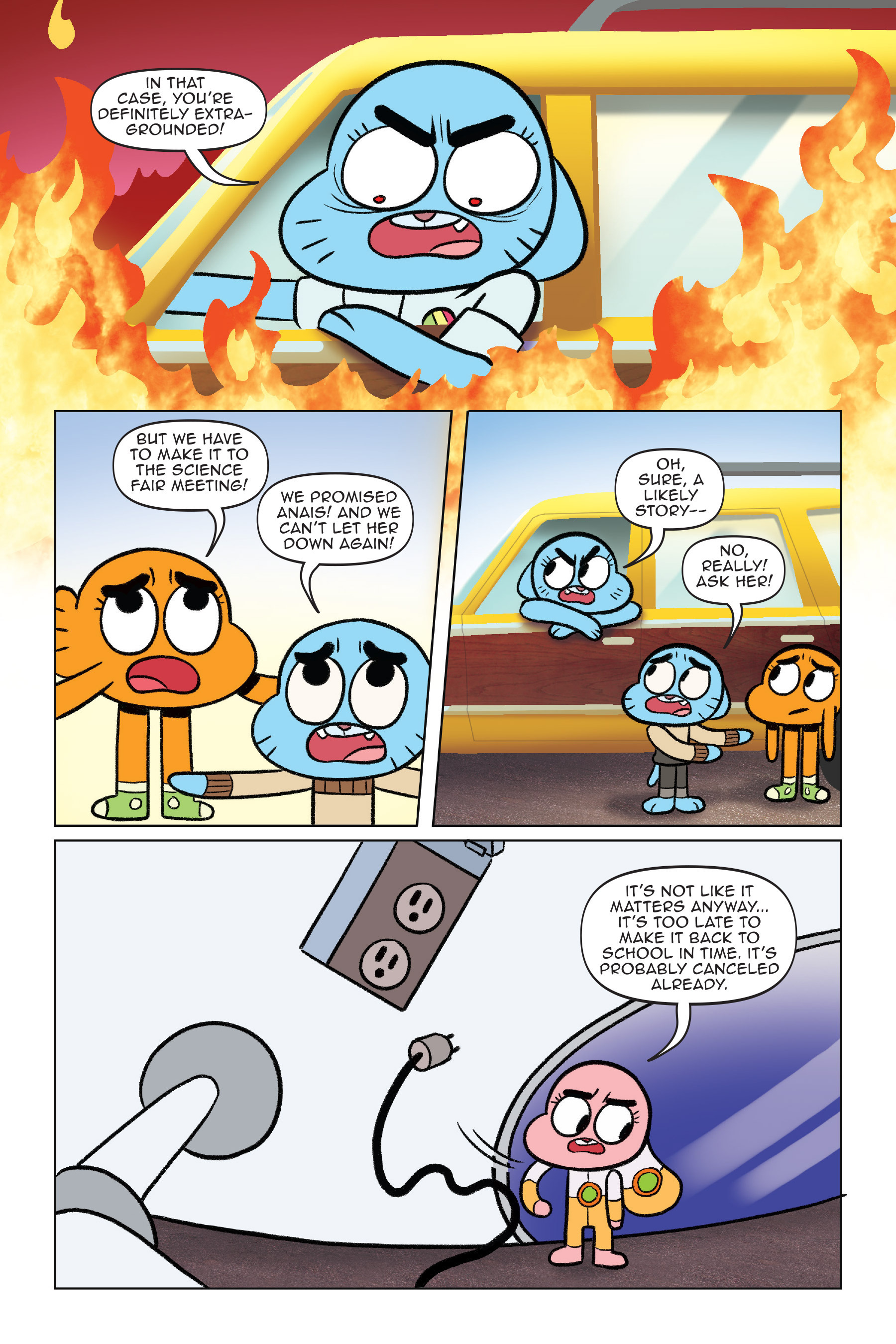 Read online The Amazing World of Gumball: Cheat Code comic -  Issue # Full - 111