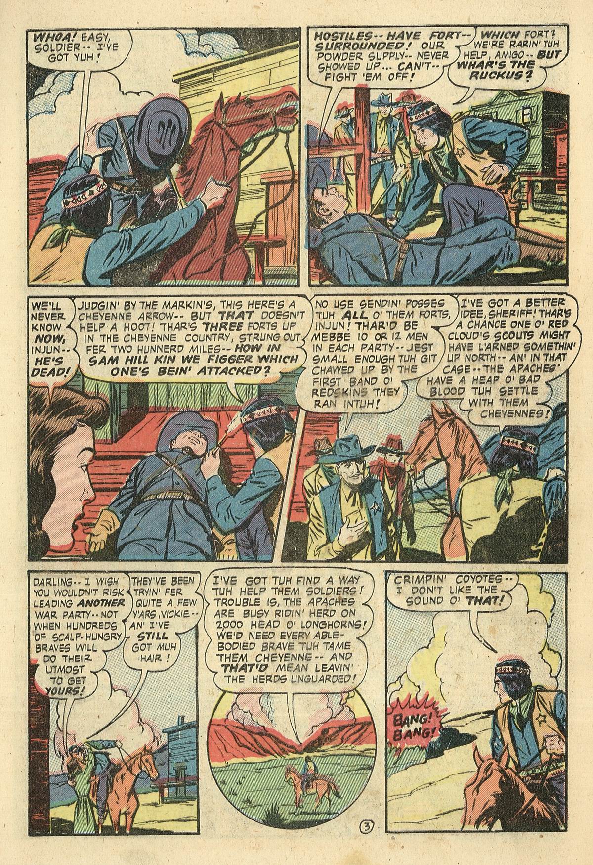 Read online Hooded Horseman comic -  Issue #27 - 29