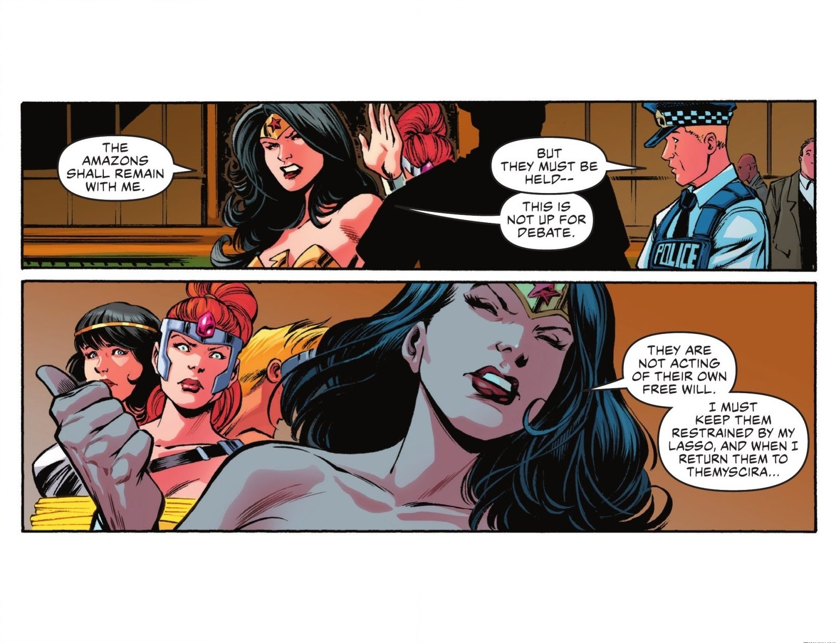 Read online Sensational Wonder Woman comic -  Issue #11 - 13