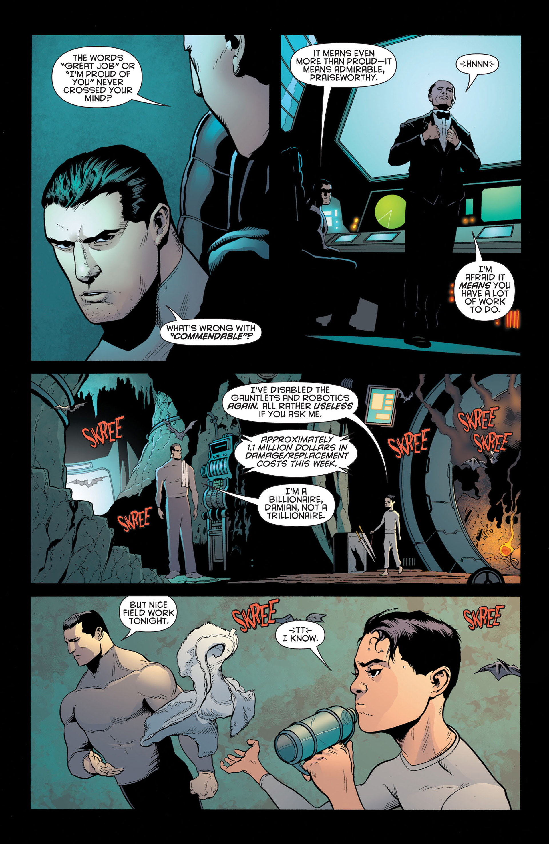 Read online Batman and Robin (2011) comic -  Issue #2 - 13