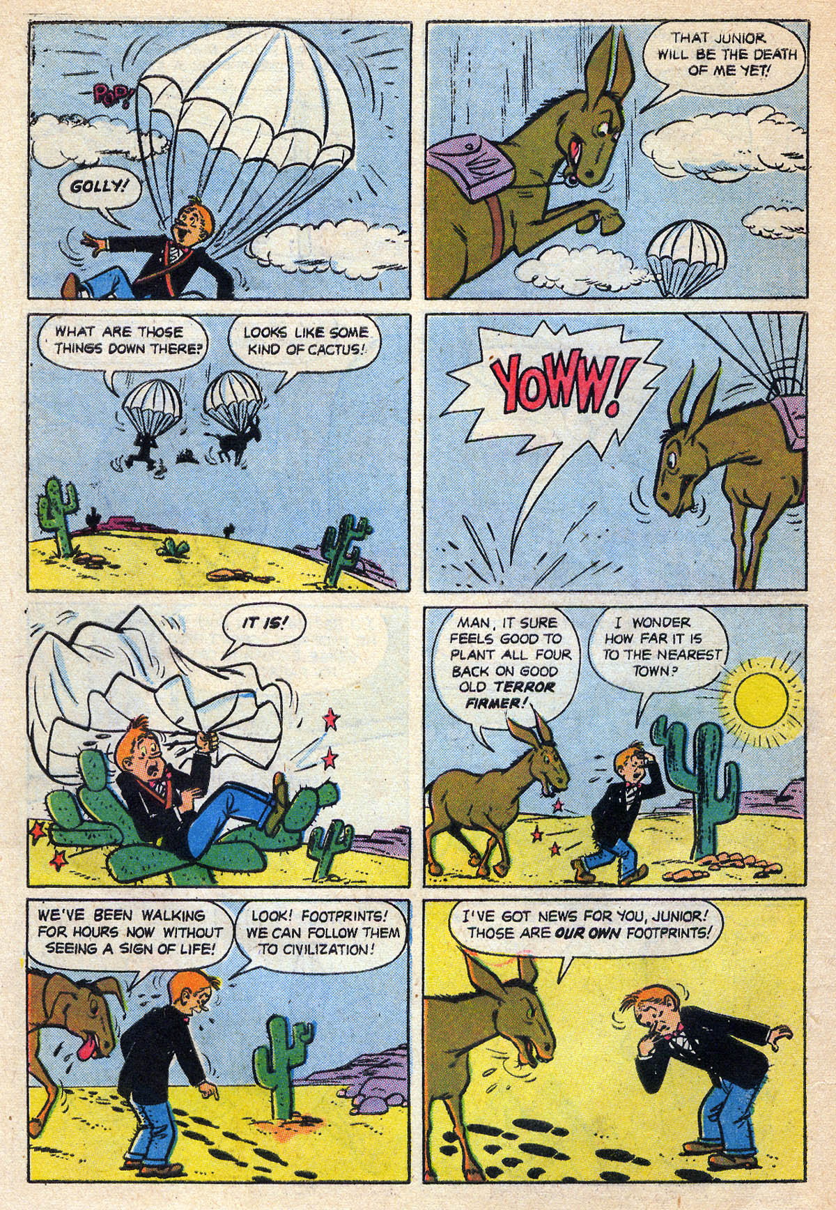 Read online Four Color Comics comic -  Issue #863 - 10