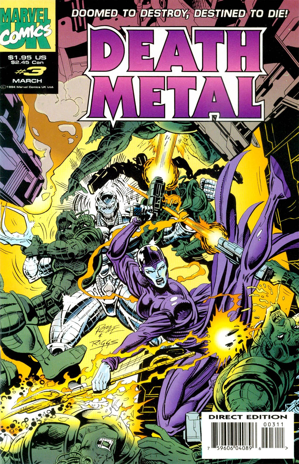Read online Death Metal comic -  Issue #3 - 1