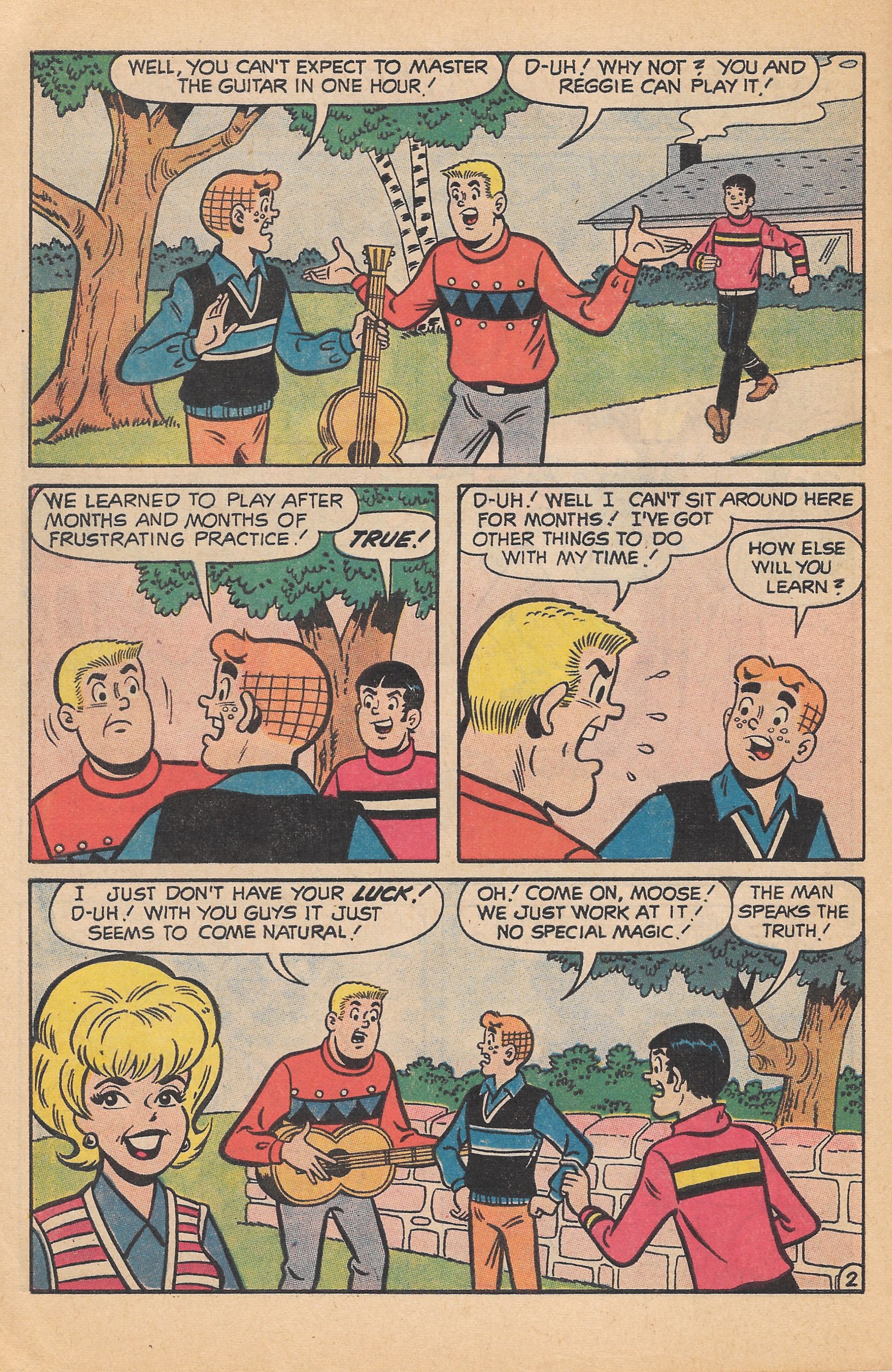 Read online Archie's TV Laugh-Out comic -  Issue #7 - 62