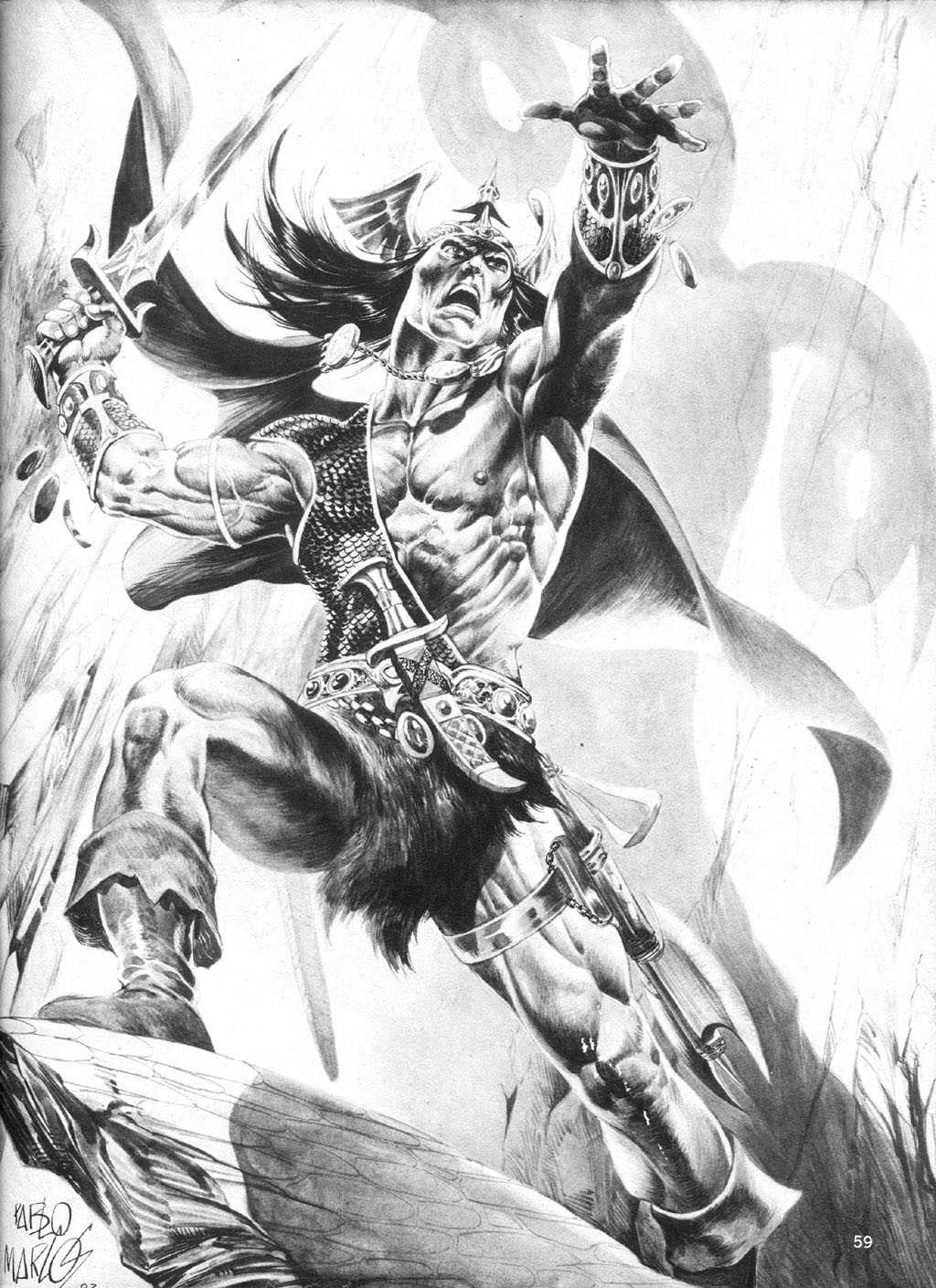 Read online The Savage Sword Of Conan comic -  Issue #93 - 59