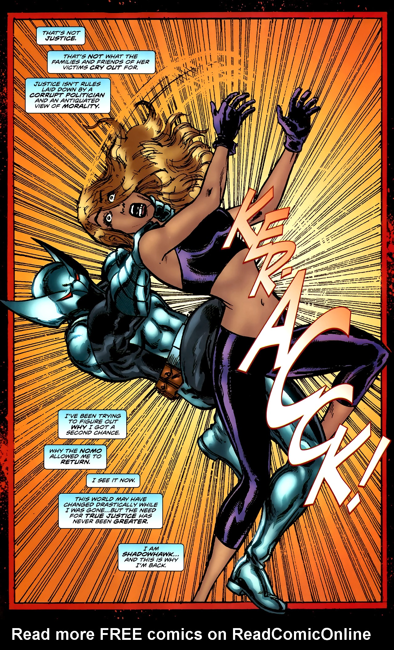 Read online ShadowHawk (2010) comic -  Issue #4 - 24