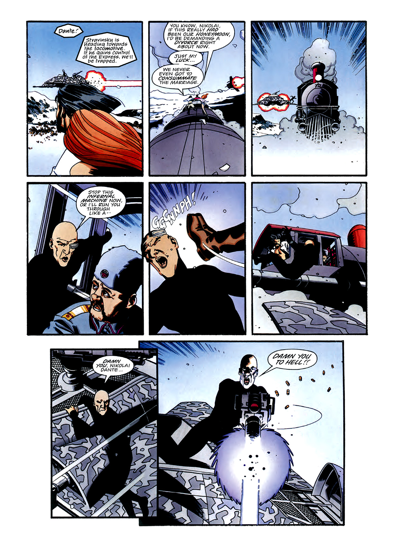 Read online Nikolai Dante comic -  Issue # TPB 3 - 33