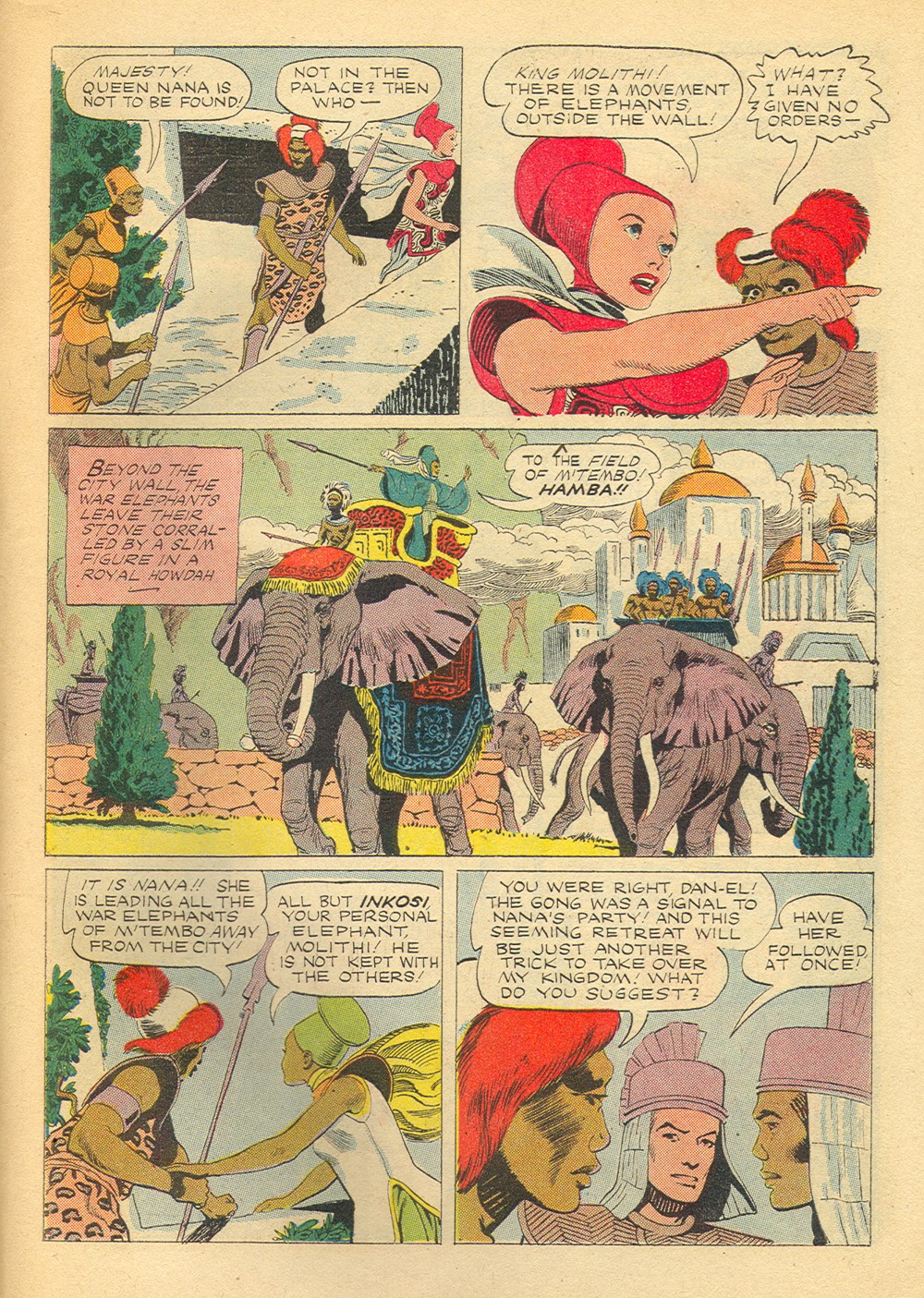 Read online Tarzan (1948) comic -  Issue #75 - 31