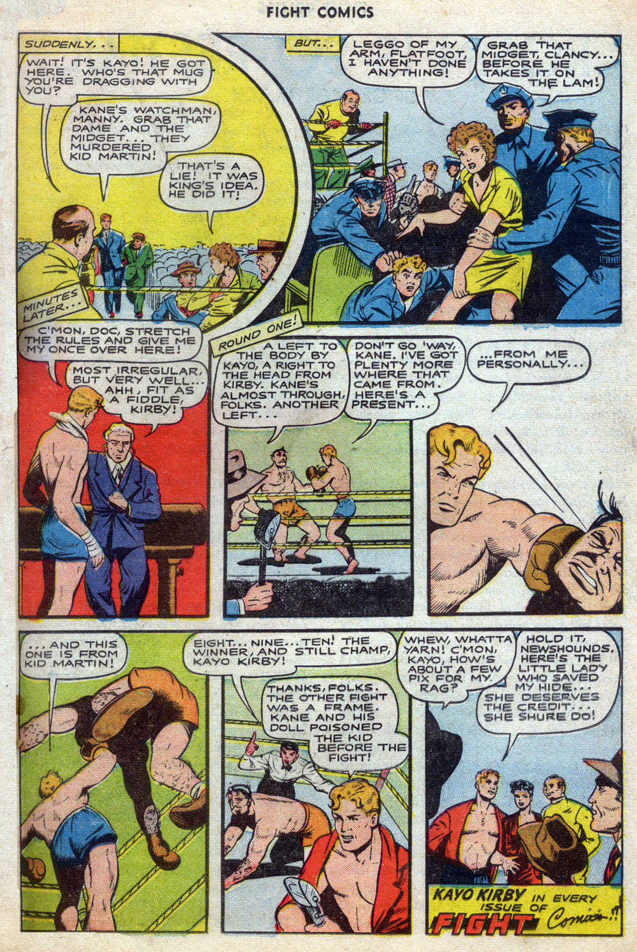 Read online Fight Comics comic -  Issue #44 - 27