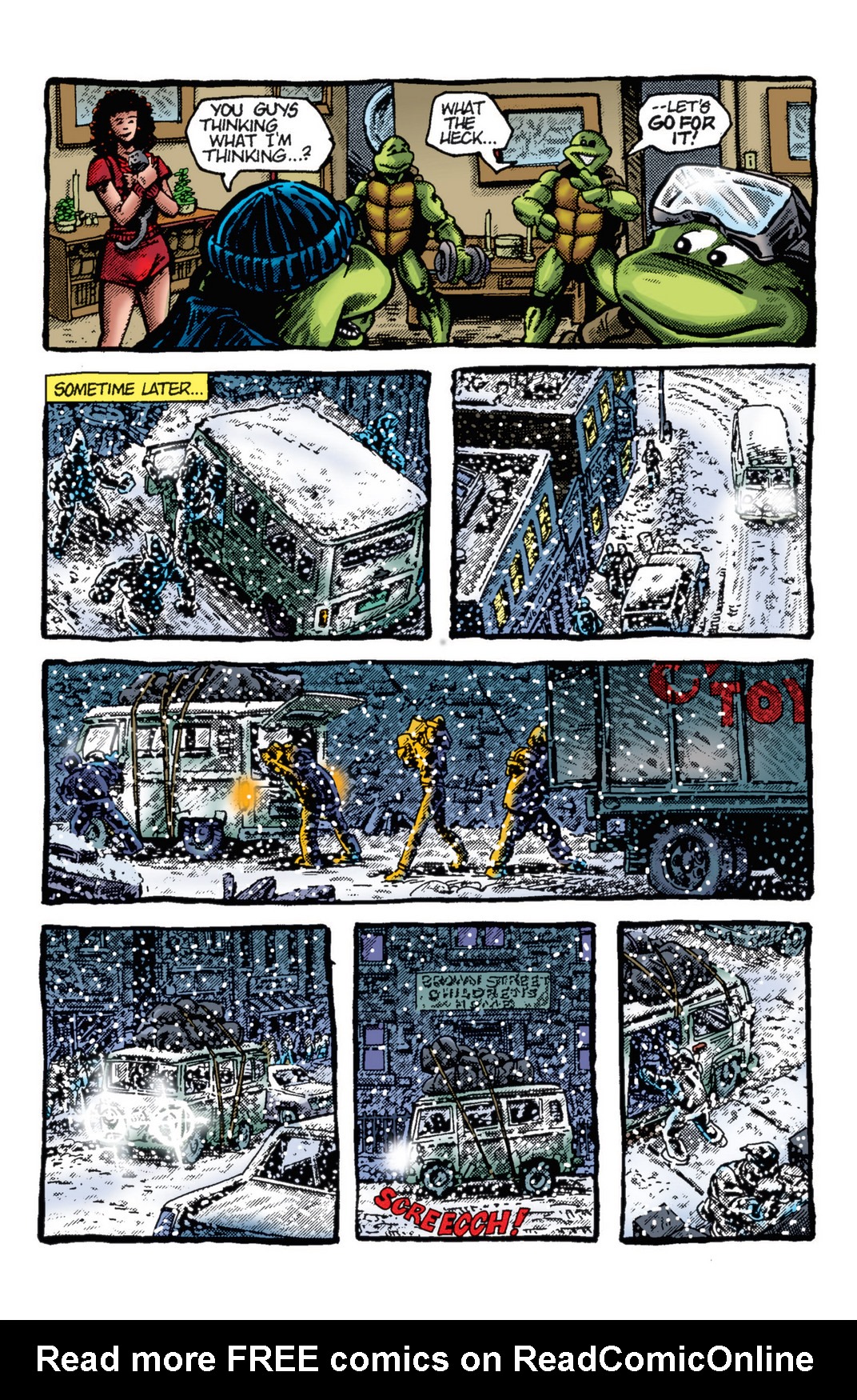 Read online Teenage Mutant Ninja Turtles Color Classics: Michaelangelo Micro-Series comic -  Issue # Full - 31