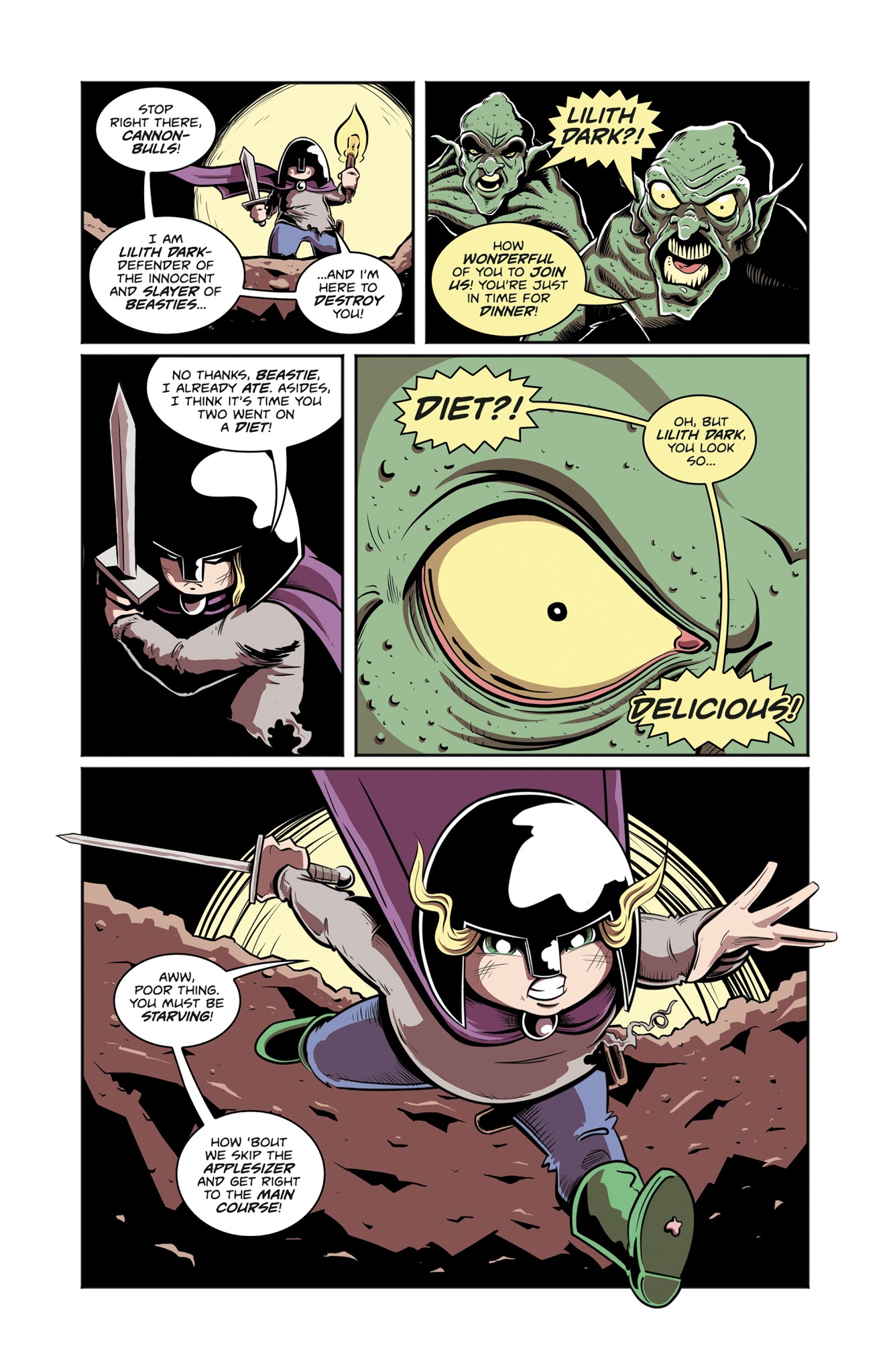 Read online Lilith Dark comic -  Issue #1 - 5