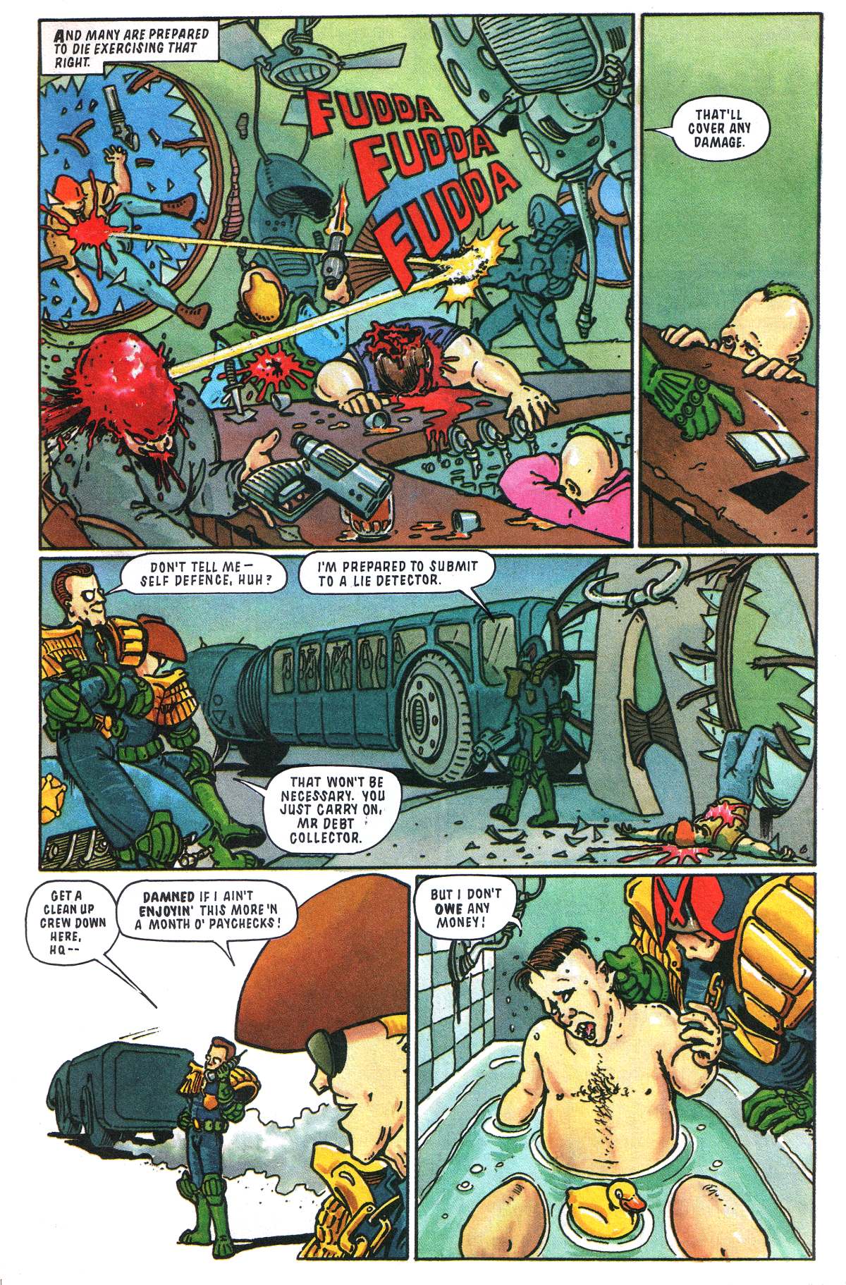Read online Judge Dredd: The Megazine (vol. 2) comic -  Issue #2 - 11