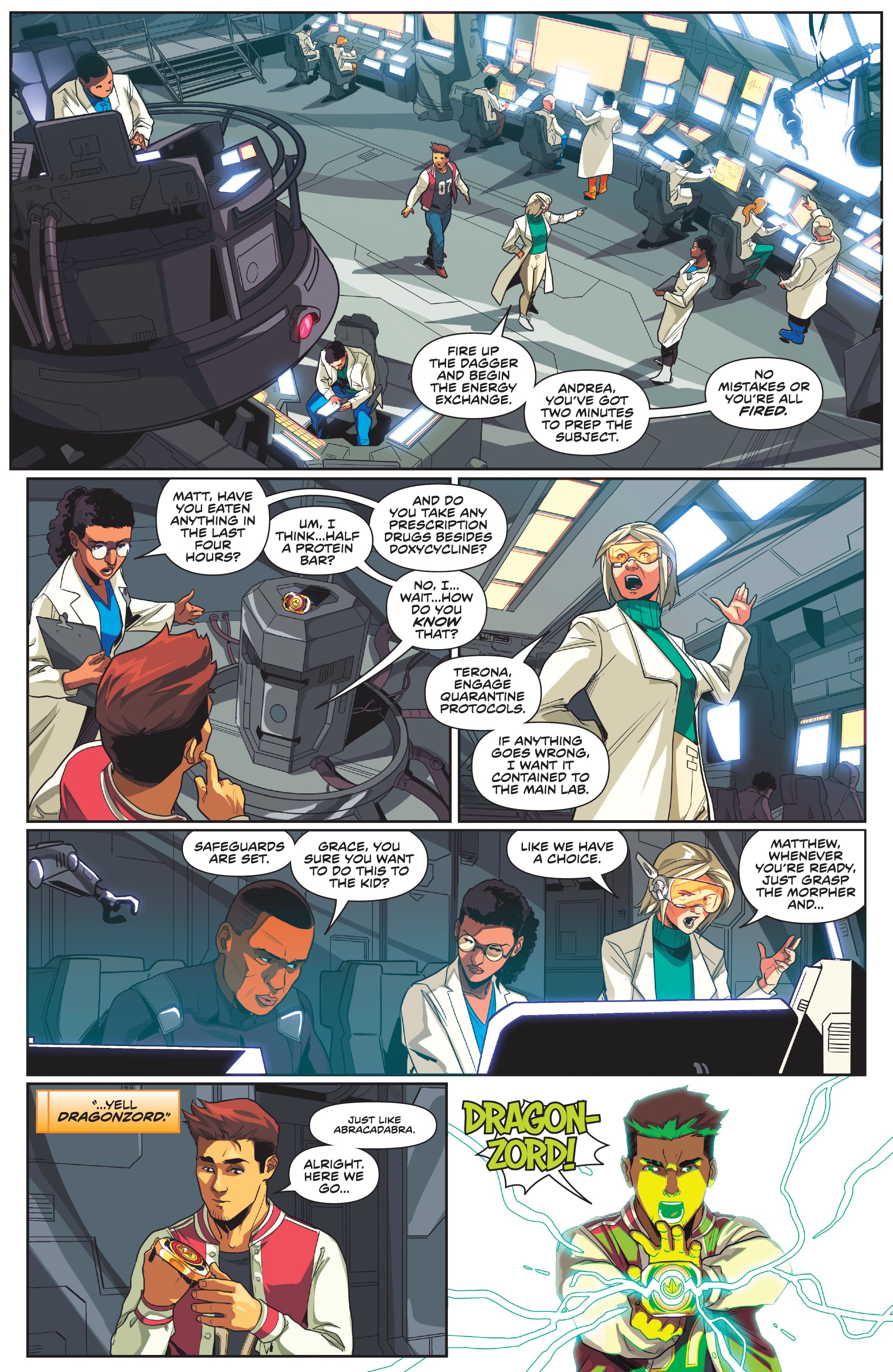 Read online Mighty Morphin comic -  Issue #5 - 5