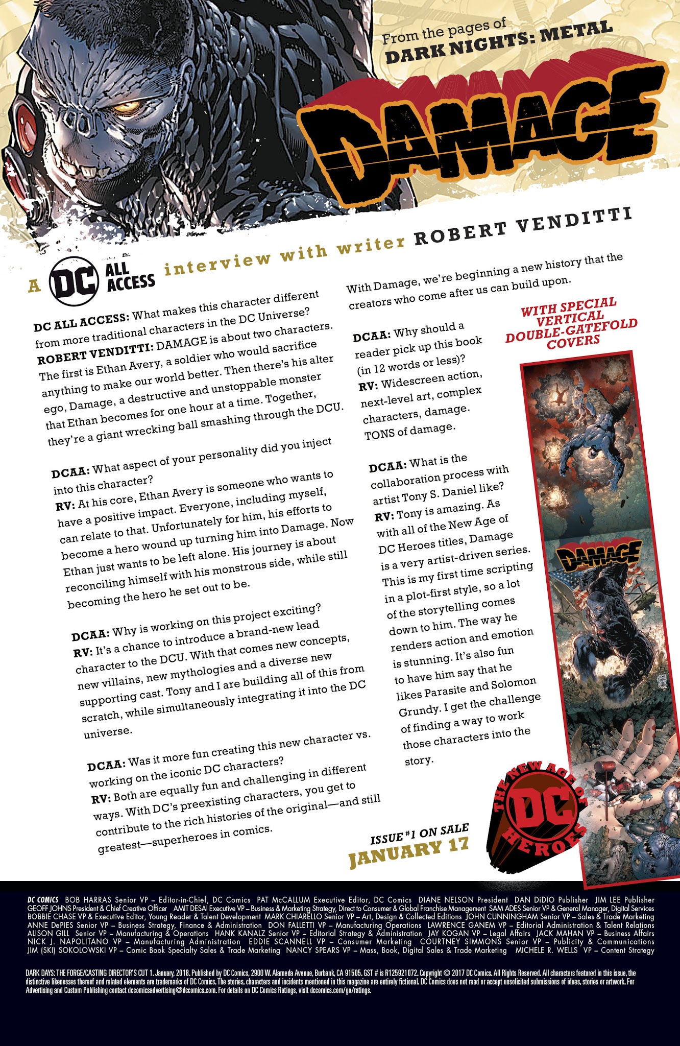 Read online Dark Days: The Forge/Casting Director's Cut comic -  Issue # Full - 85