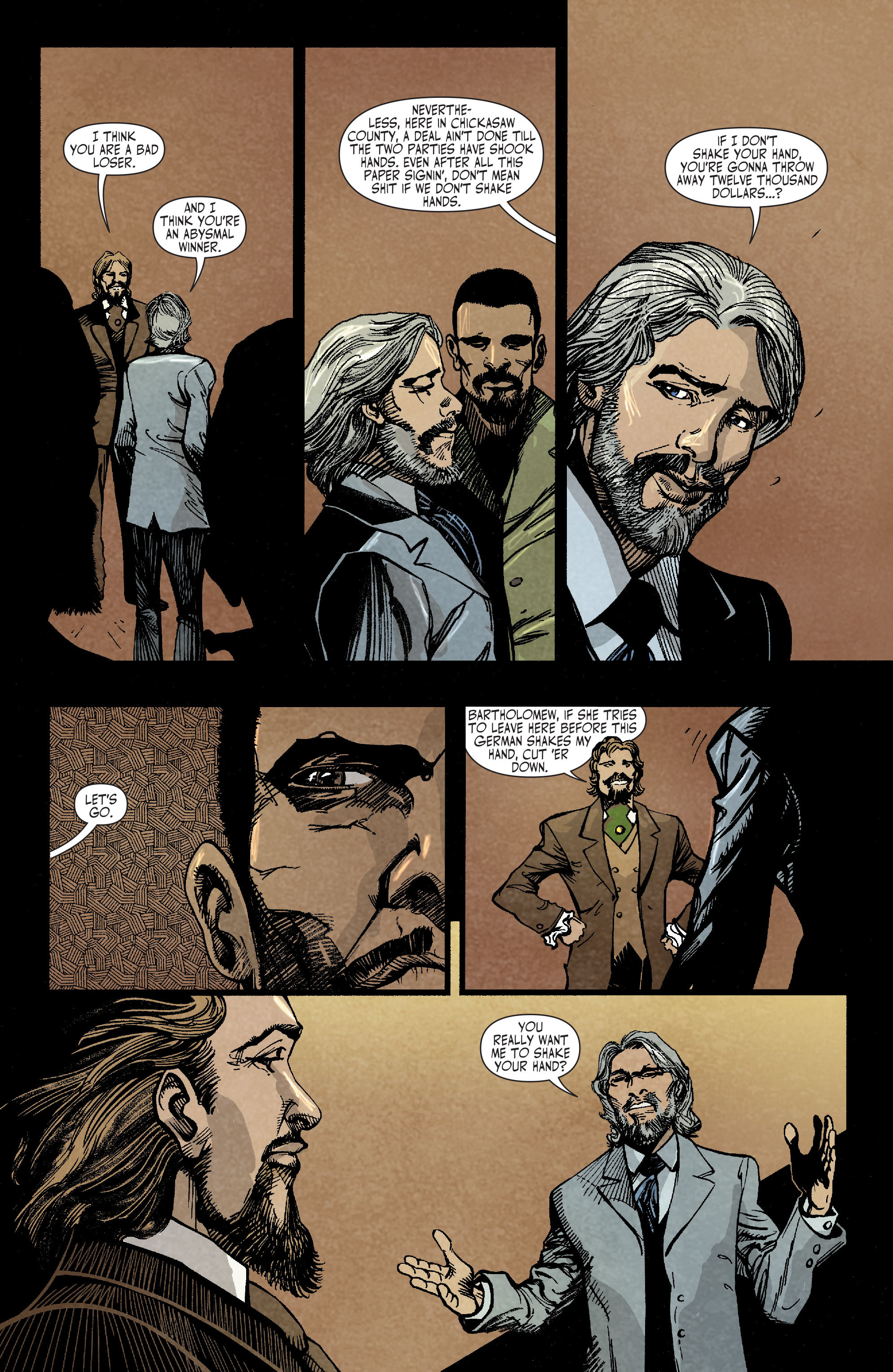 Read online Django Unchained comic -  Issue #6 - 12