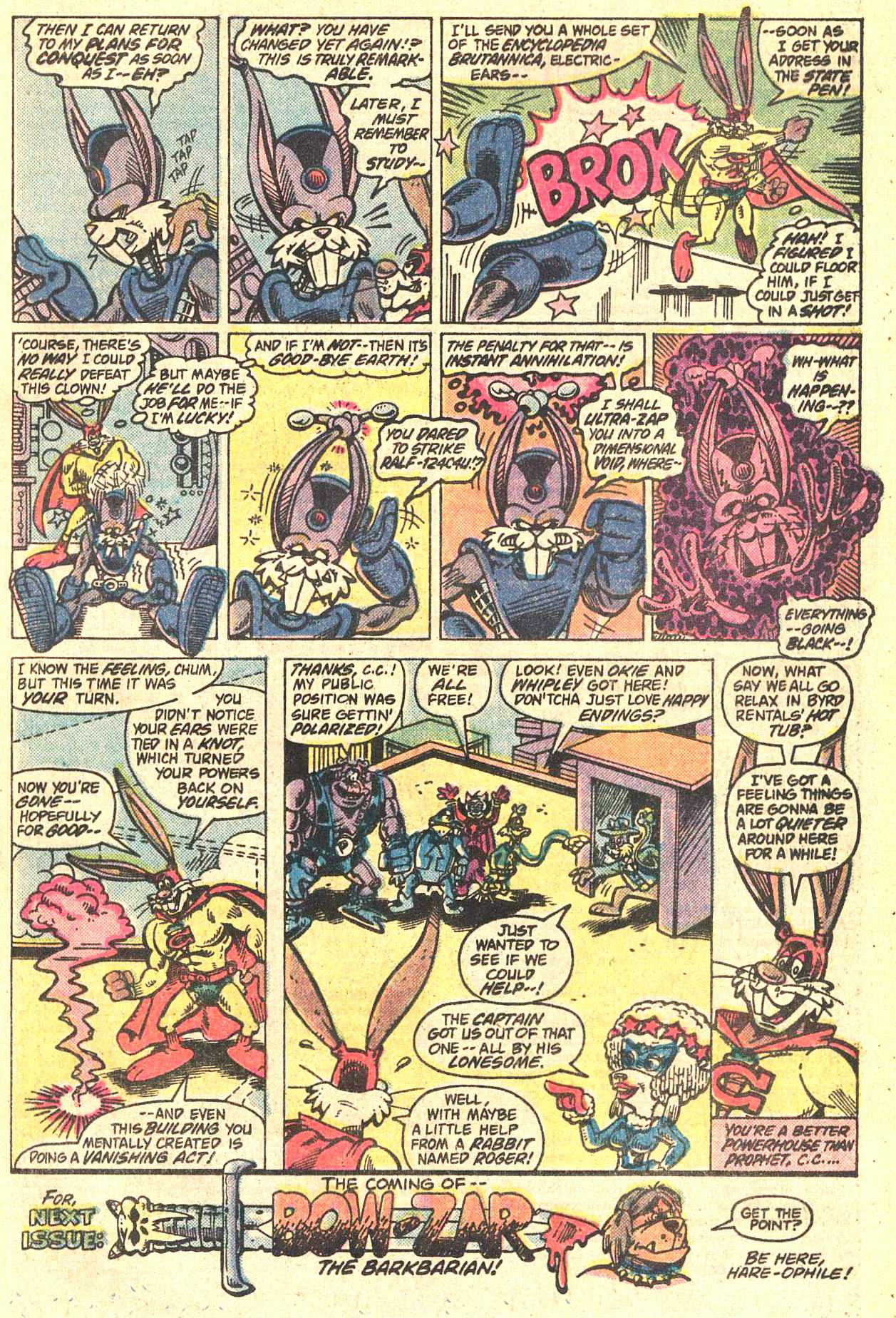 Read online Captain Carrot and His Amazing Zoo Crew! comic -  Issue #6 - 19
