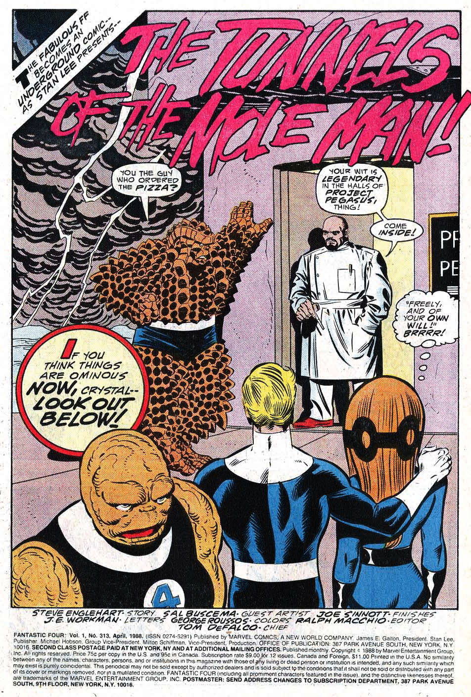 Read online Fantastic Four (1961) comic -  Issue #313 - 3