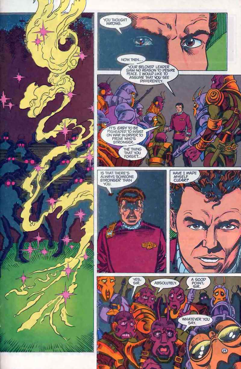 Read online Star Trek (1989) comic -  Issue #3 - 23