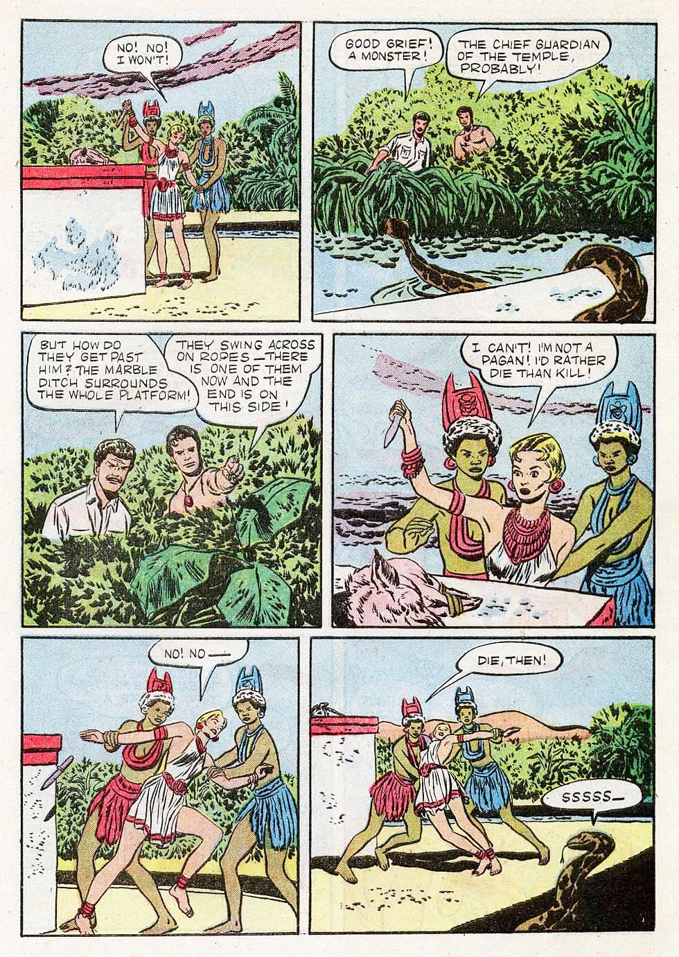 Read online Tarzan (1948) comic -  Issue #18 - 17
