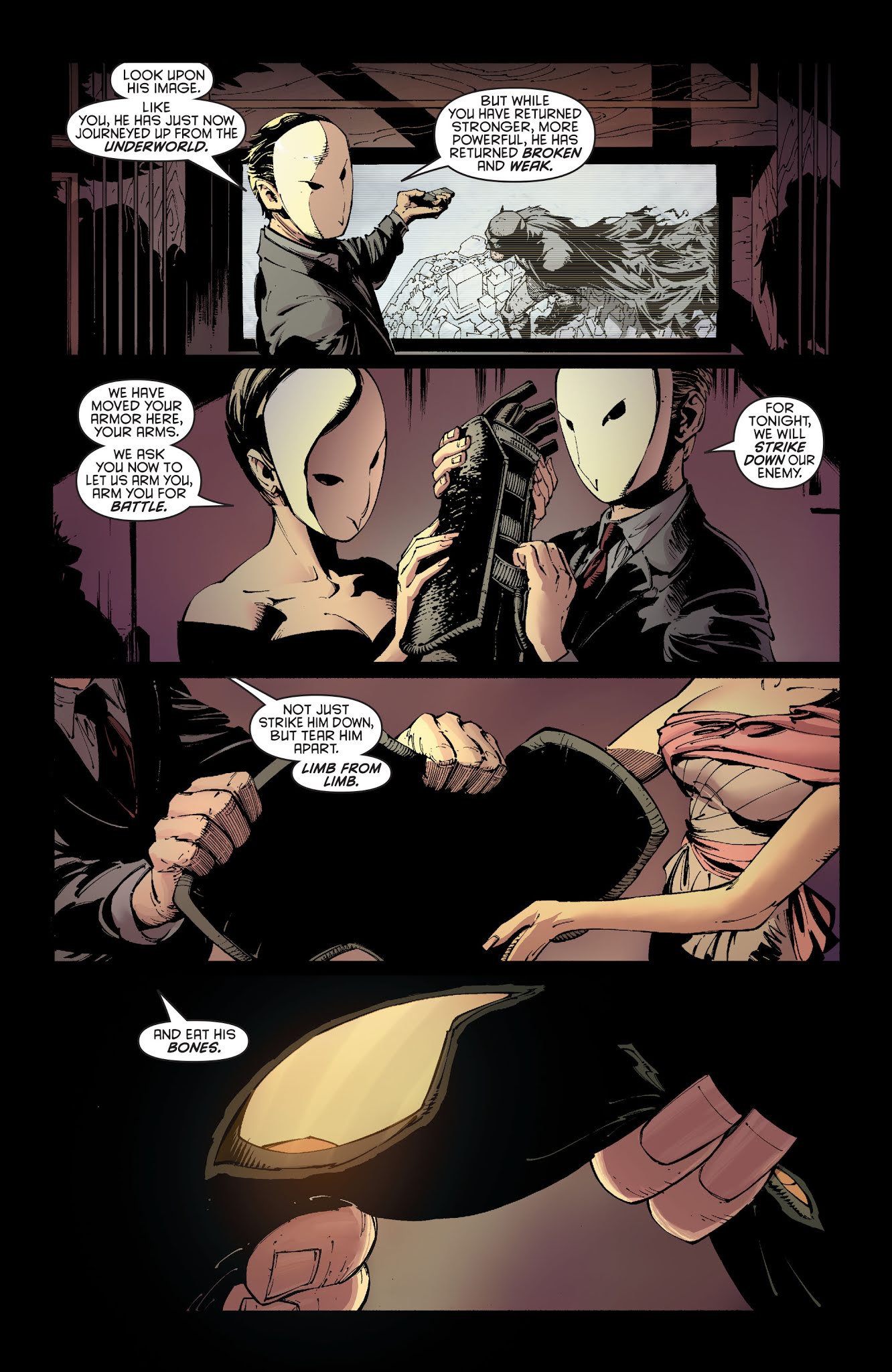 Read online Batman (2011) comic -  Issue # _The Court of Owls Saga (DC Essential Edition) (Part 2) - 50
