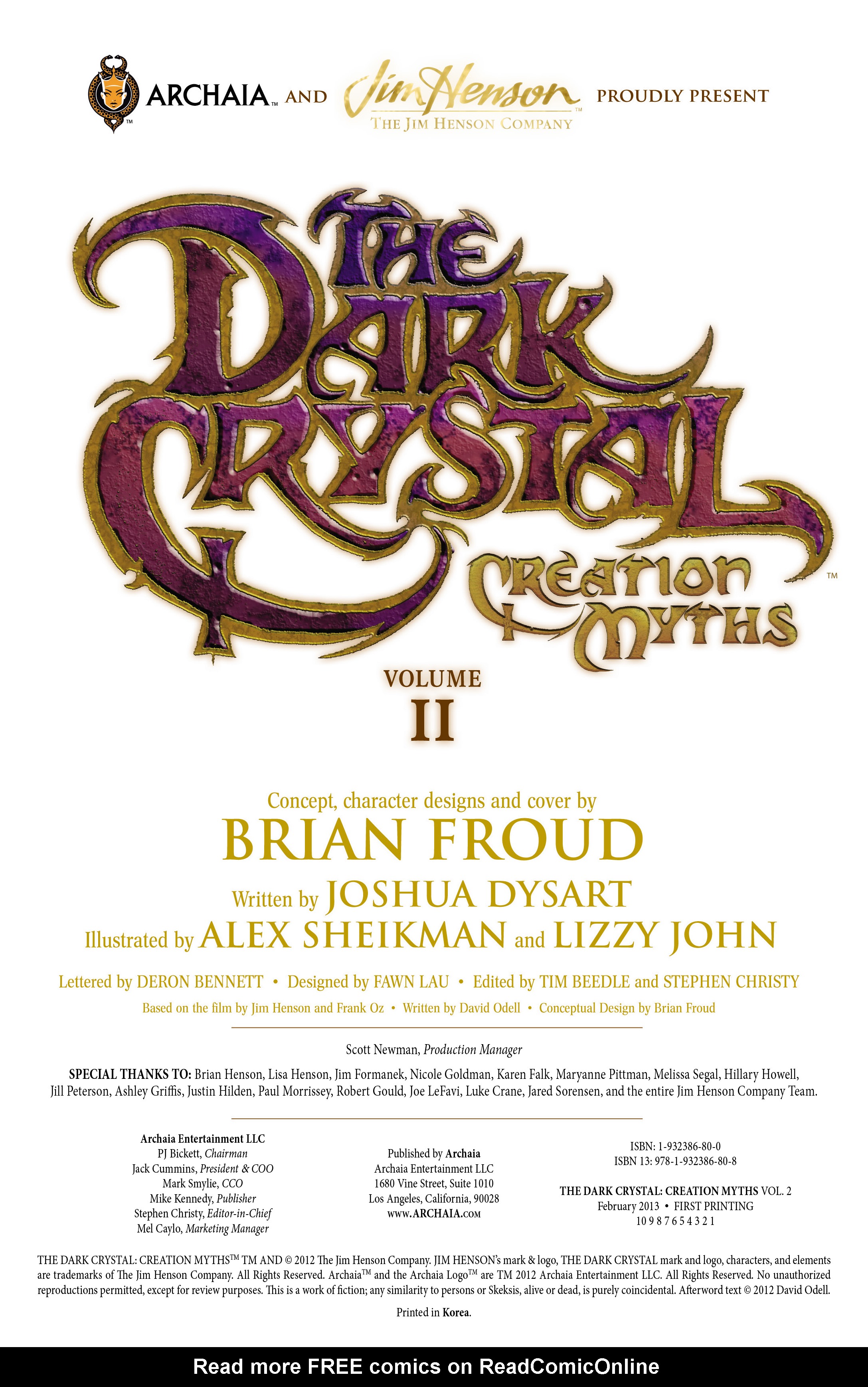 Read online The Dark Crystal: Creation Myths comic -  Issue # TPB 2 - 6