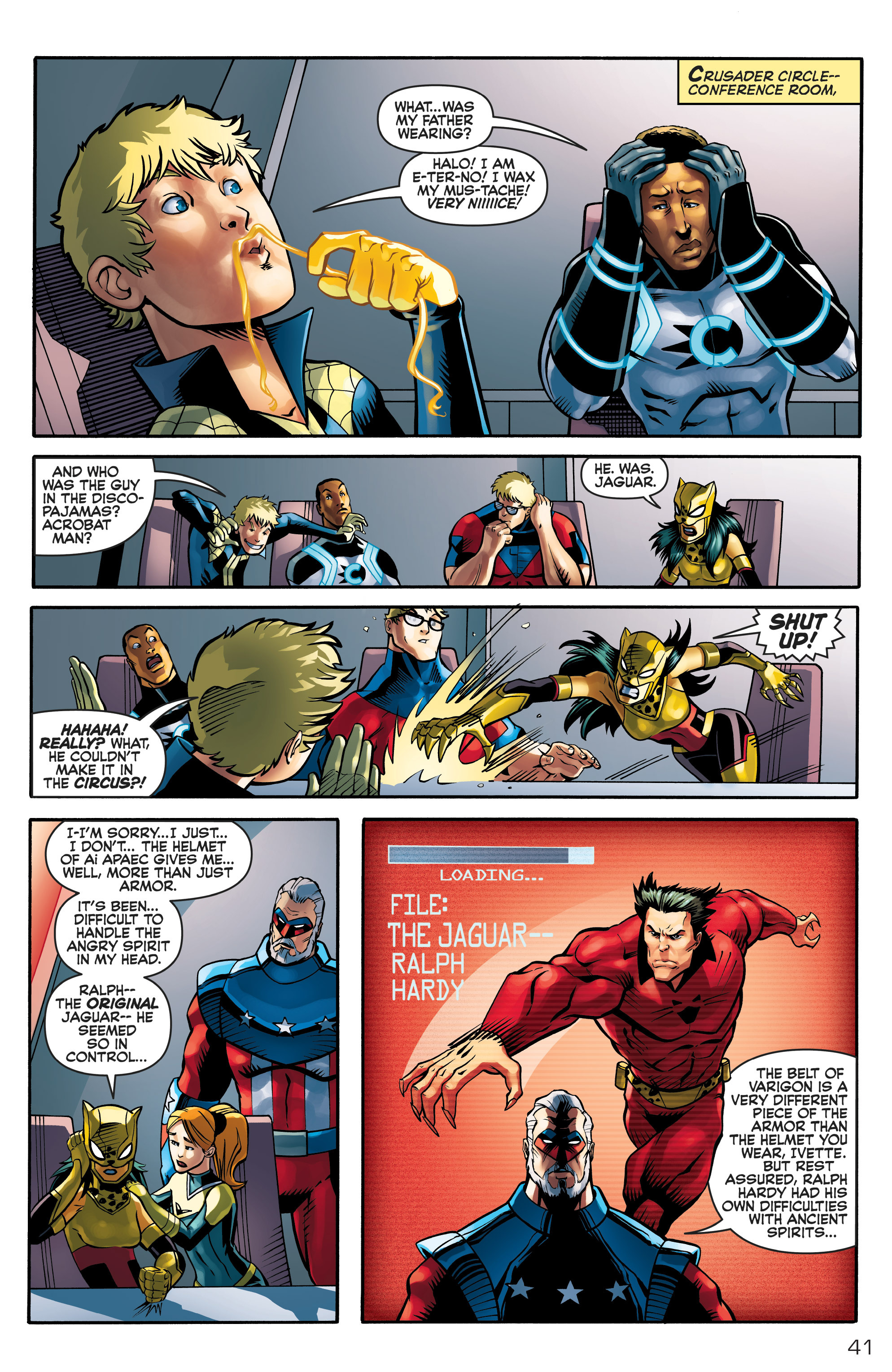 Read online New Crusaders: Legacy comic -  Issue # TPB (Part 1) - 41