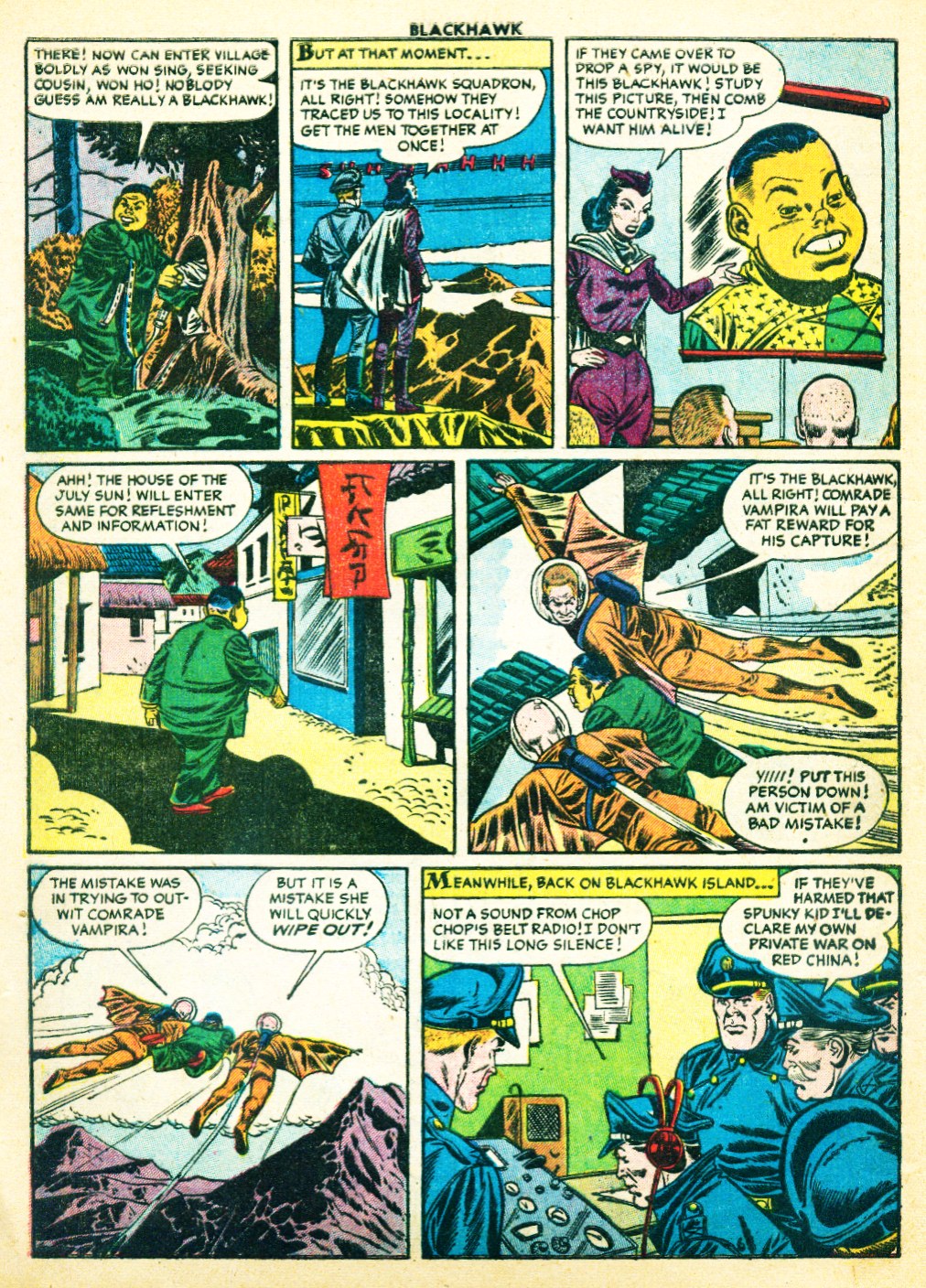 Read online Blackhawk (1957) comic -  Issue #97 - 8
