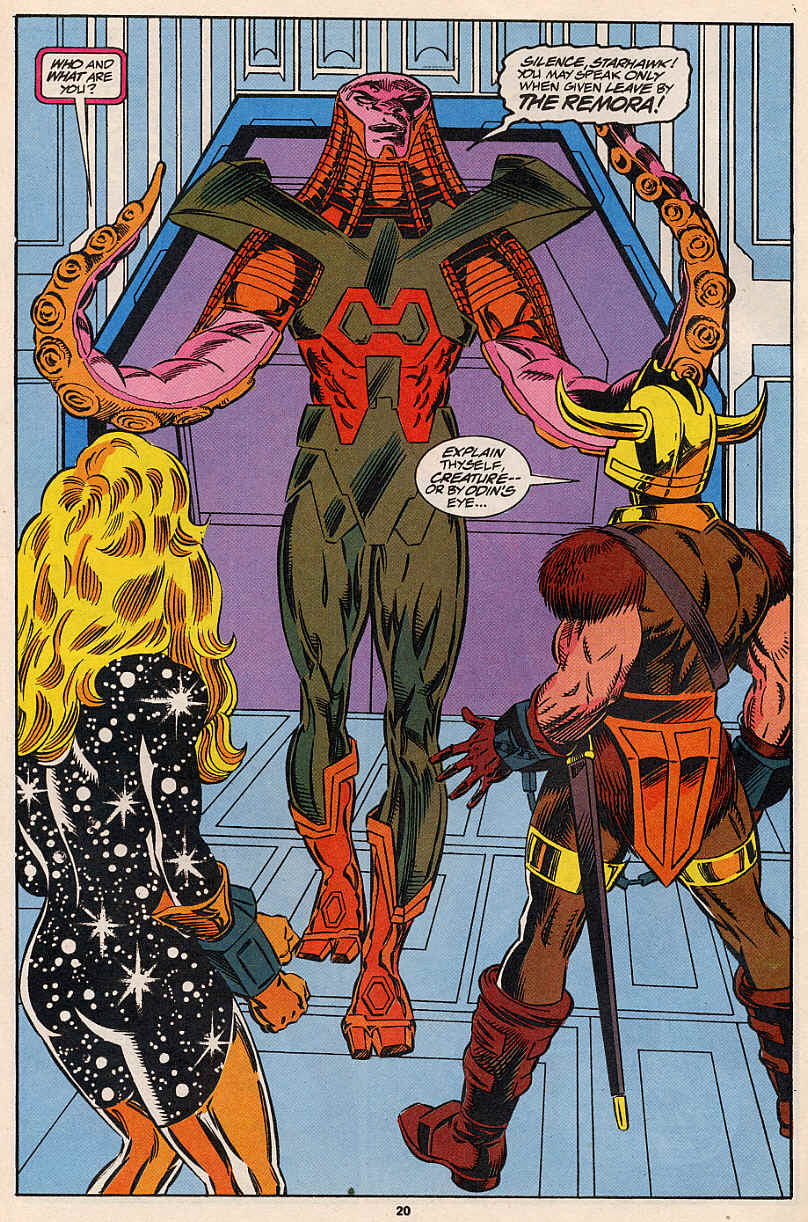 Read online Guardians of the Galaxy (1990) comic -  Issue #42 - 16