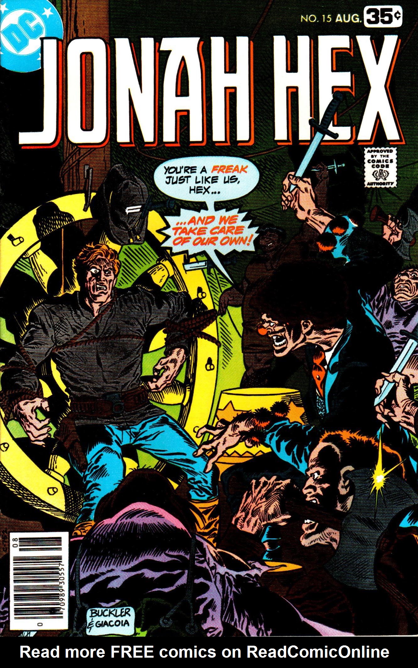 Read online Jonah Hex (1977) comic -  Issue #15 - 1