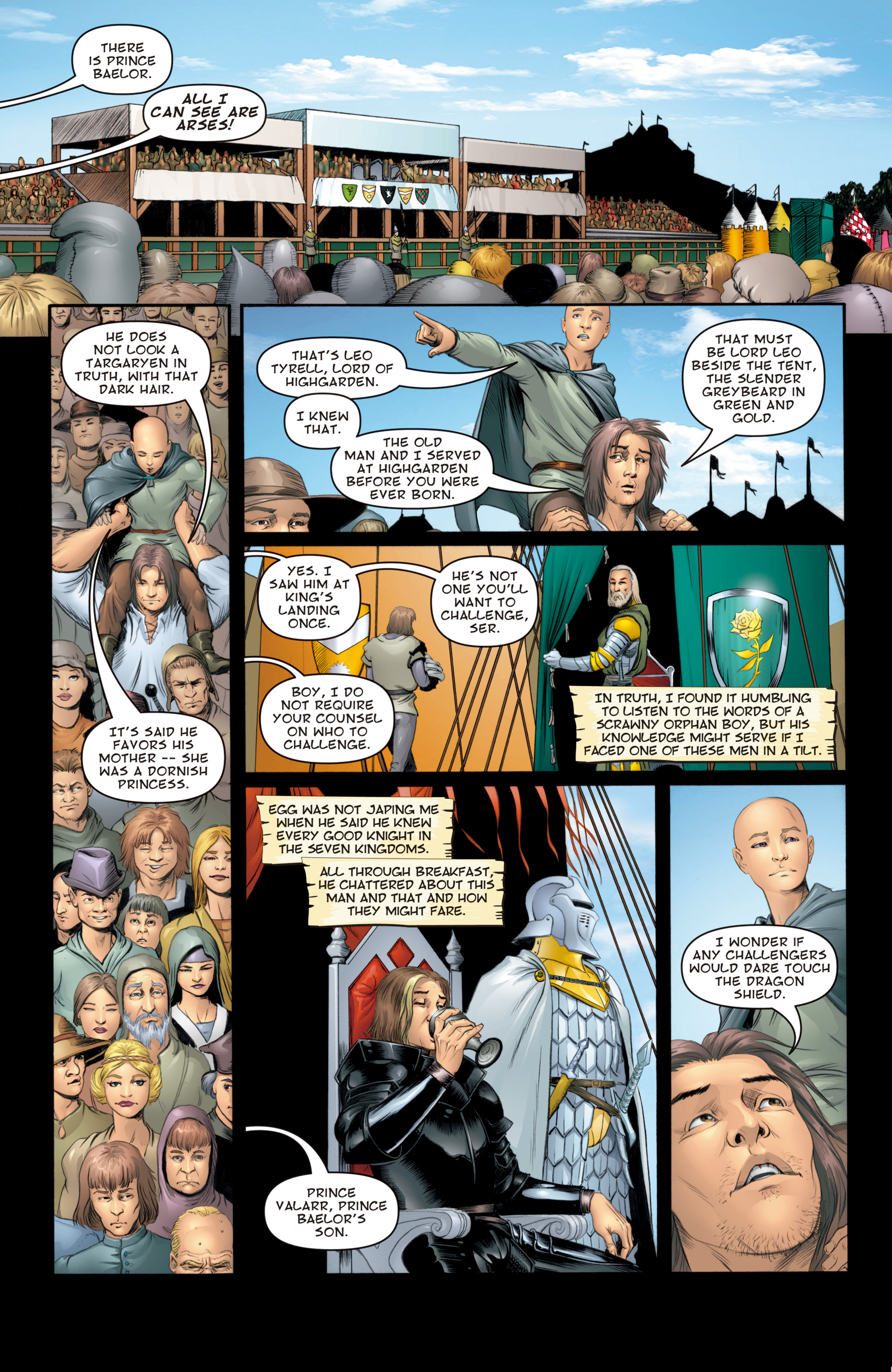 Read online The Hedge Knight: The Graphic Novel comic -  Issue # Full - 64