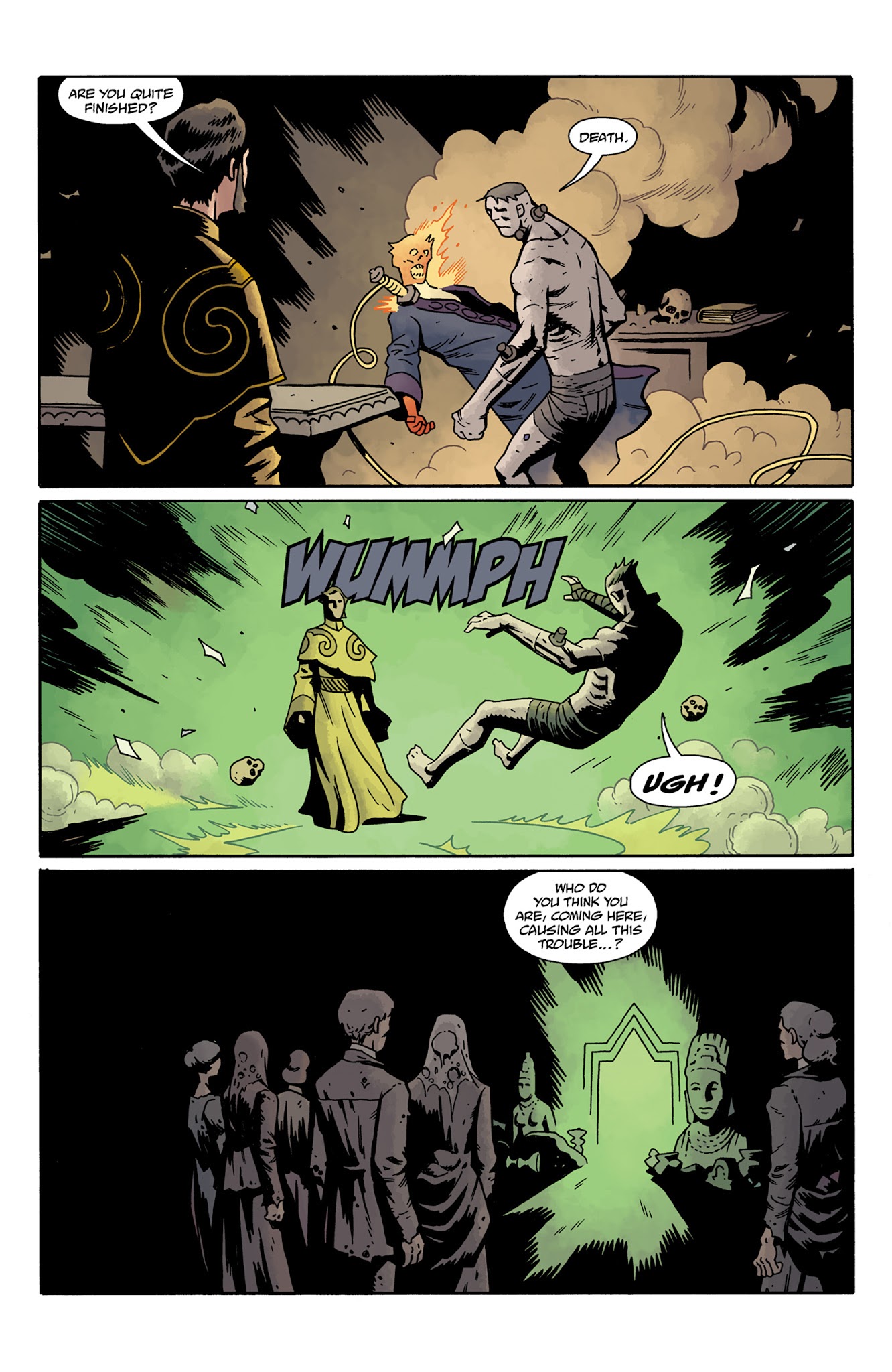 Read online Frankenstein Underground comic -  Issue #4 - 22