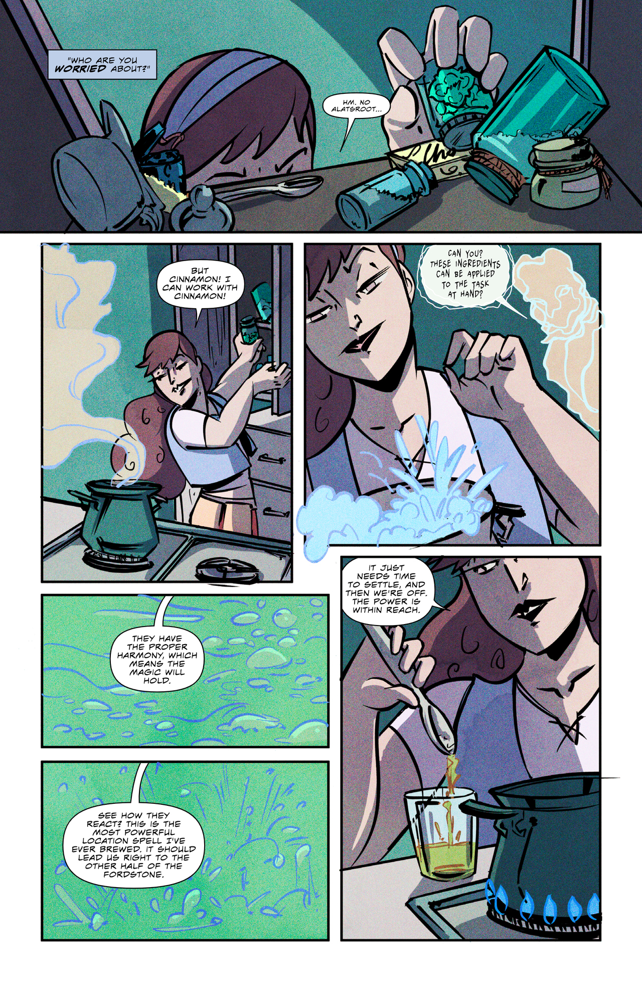 Read online Potions Inc. comic -  Issue #2 - 13