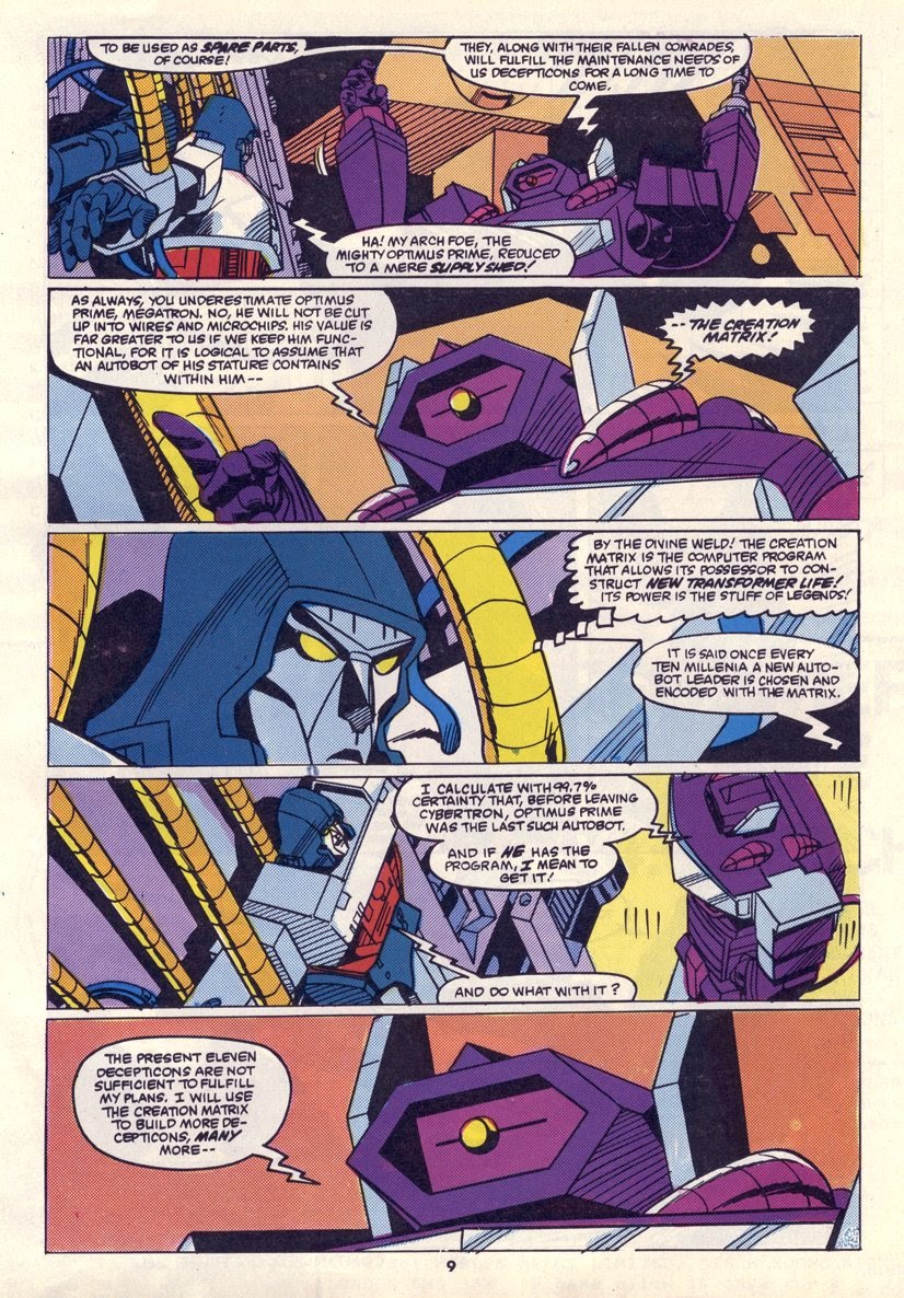 Read online The Transformers (UK) comic -  Issue #23 - 8