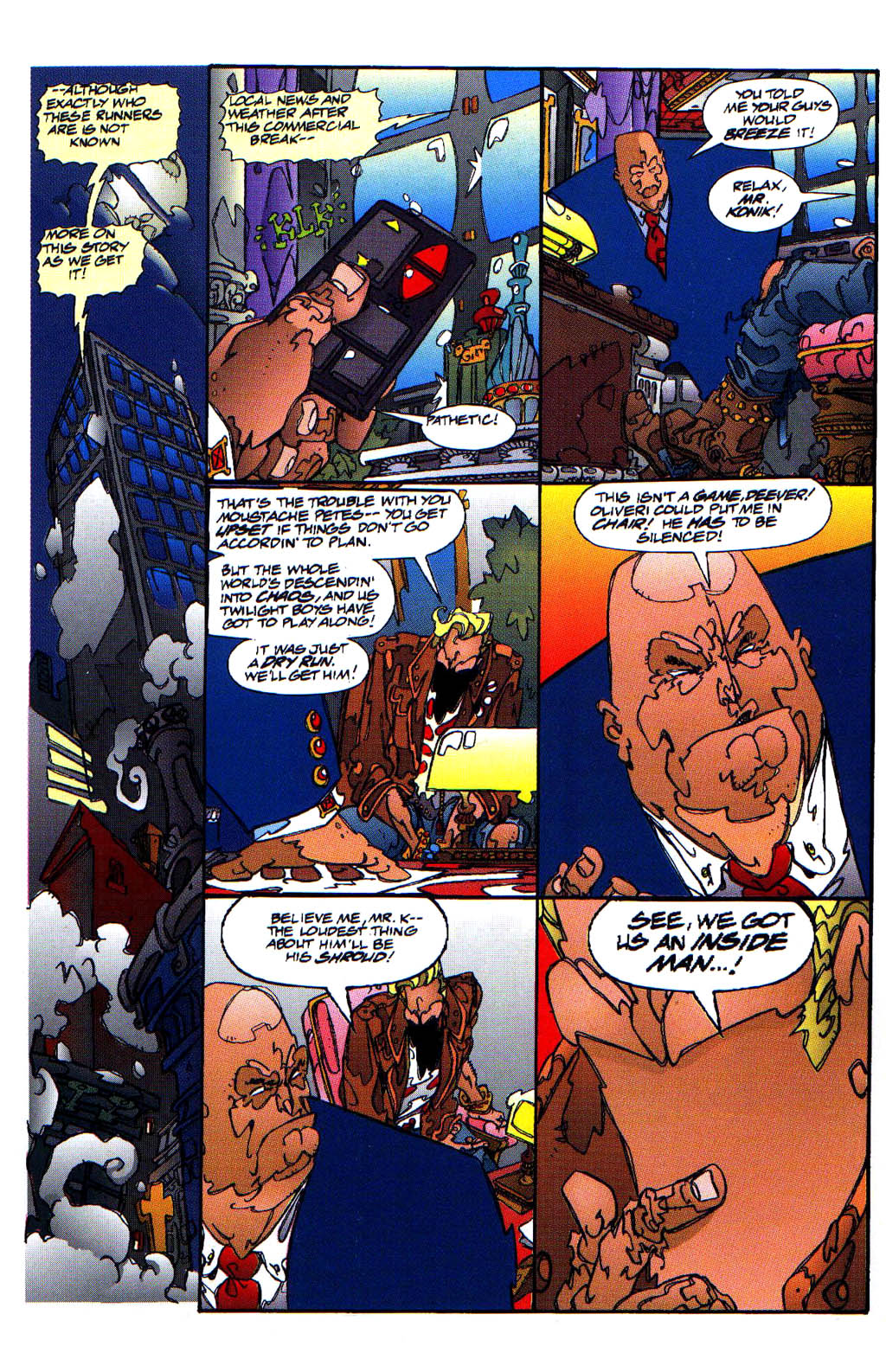 Read online Images of ShadowHawk comic -  Issue #1 - 16