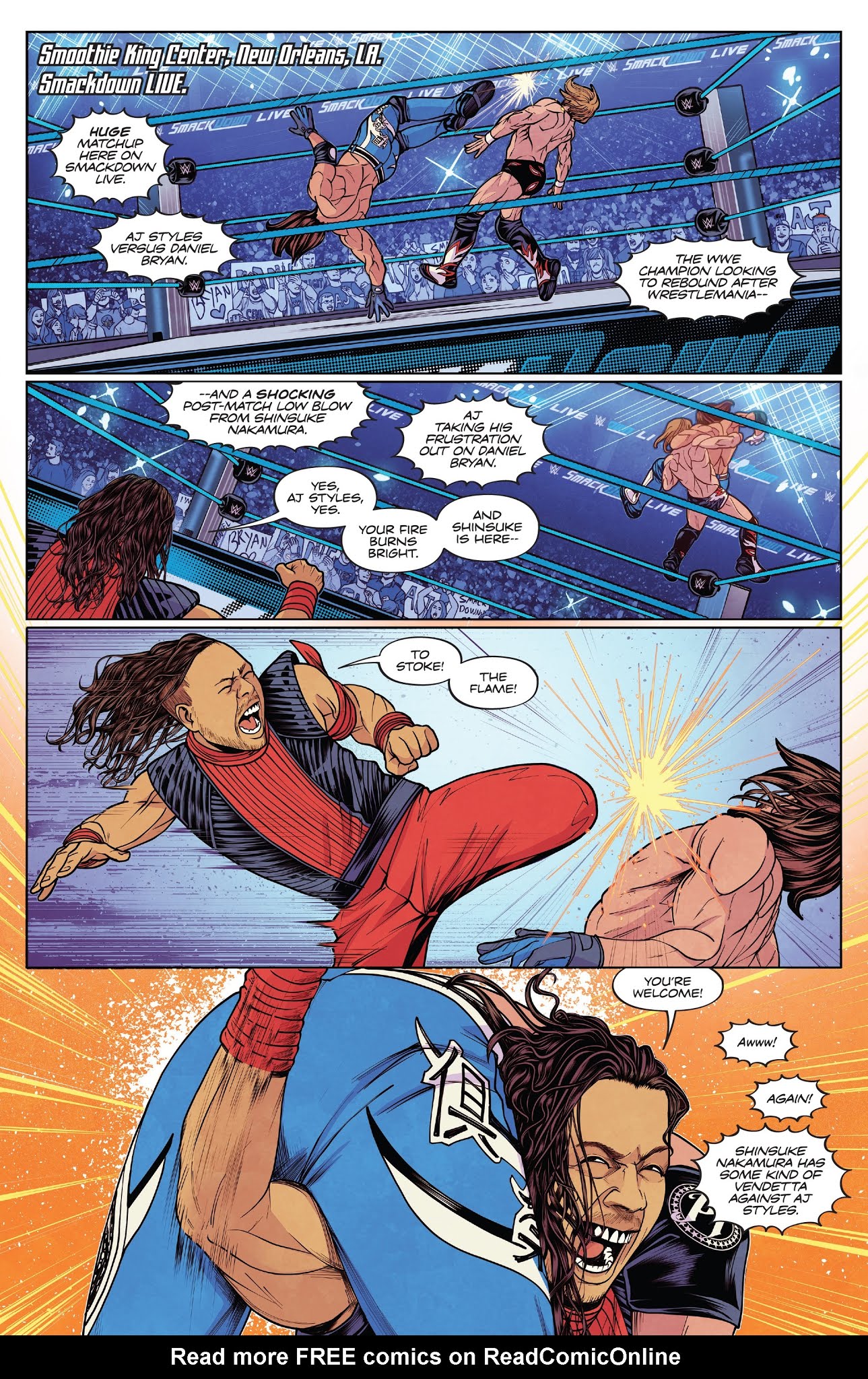 Read online WWE comic -  Issue #24 - 12