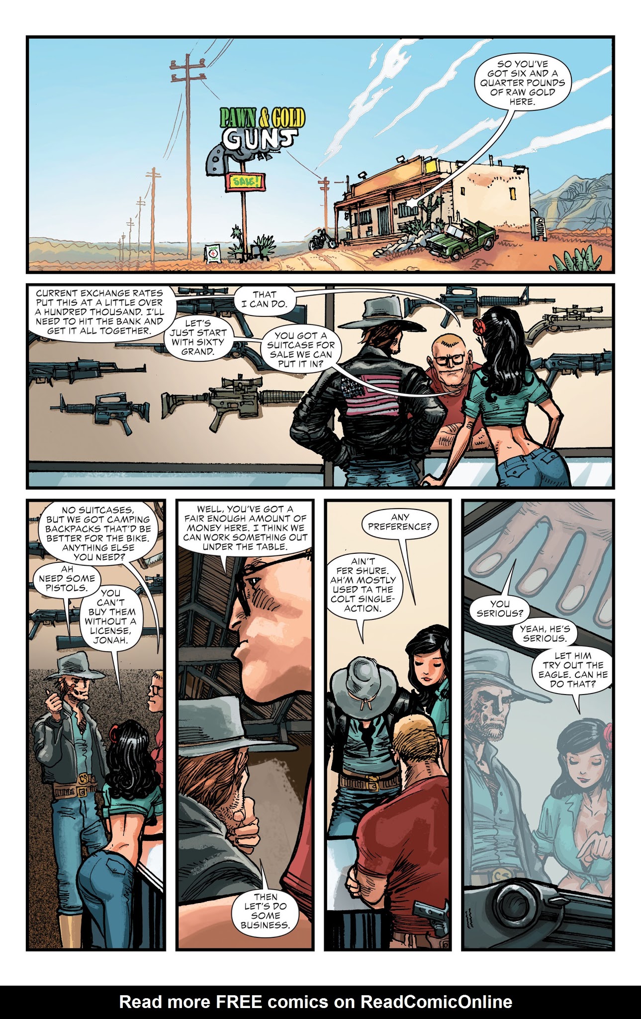 Read online All-Star Western (2011) comic -  Issue #24 - 17