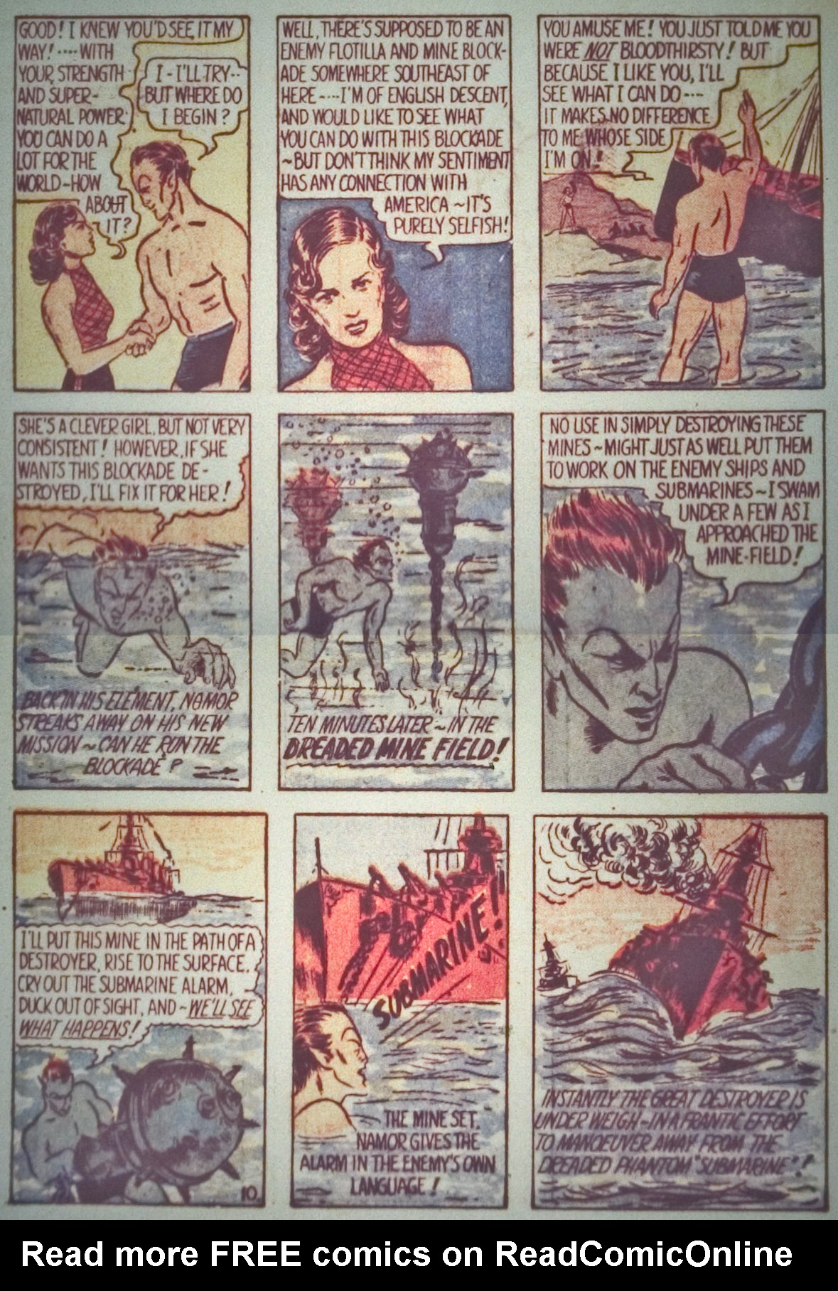 Read online Marvel Mystery Comics comic -  Issue #3 - 36