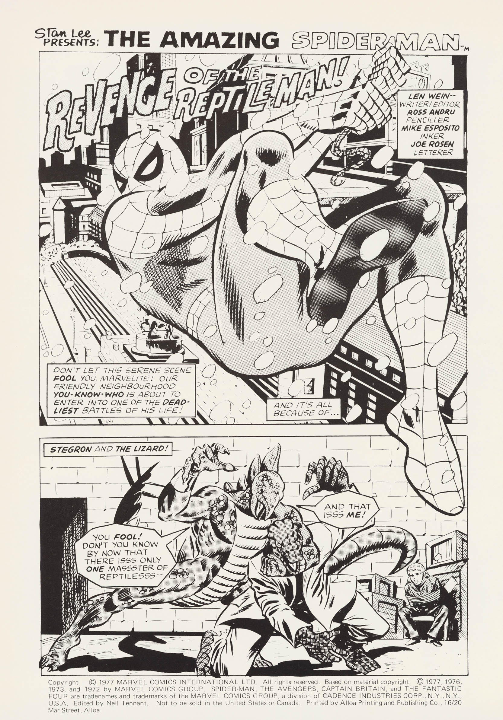 Read online Super Spider-Man and Captain Britain comic -  Issue #238 - 2