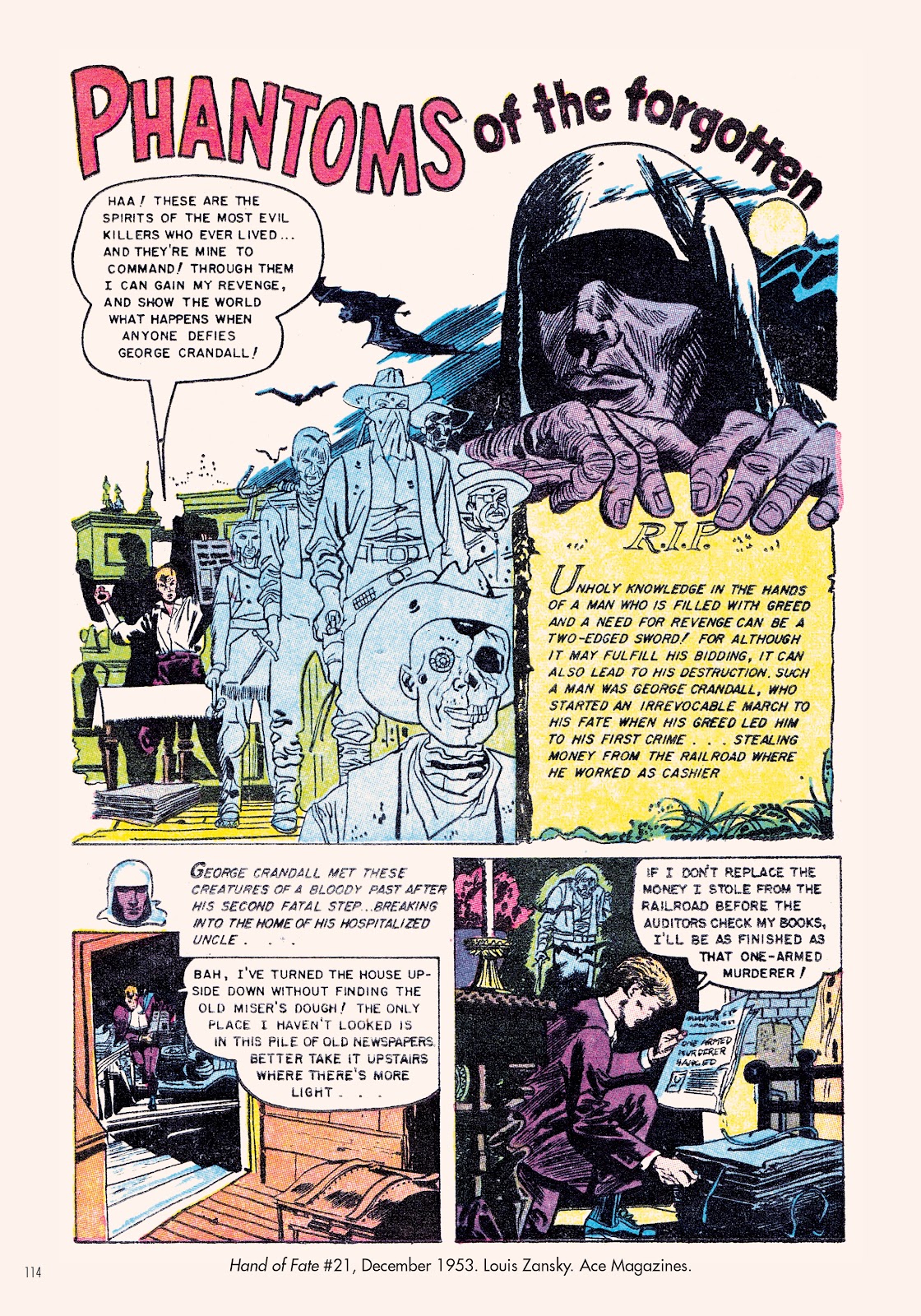 Classic Monsters of Pre-Code Horror Comics: Ghosts issue TPB - Page 115