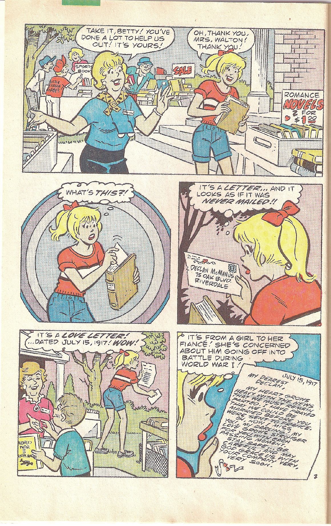 Read online Betty's Diary comic -  Issue #4 - 4