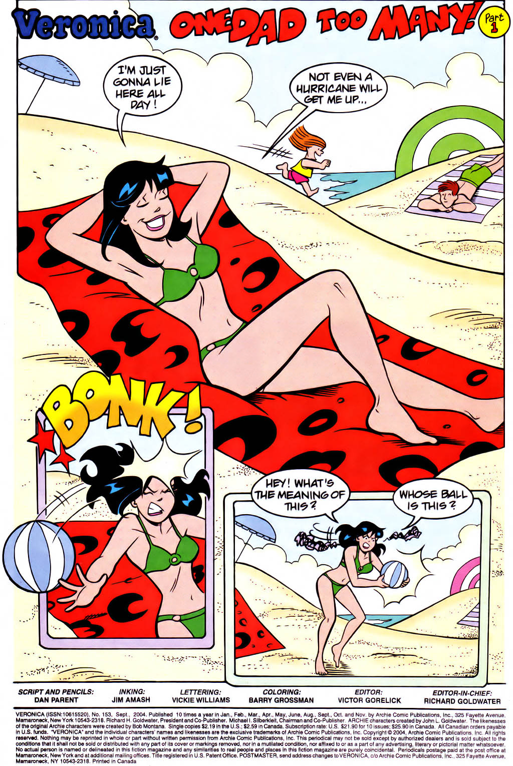 Read online Veronica comic -  Issue #153 - 2