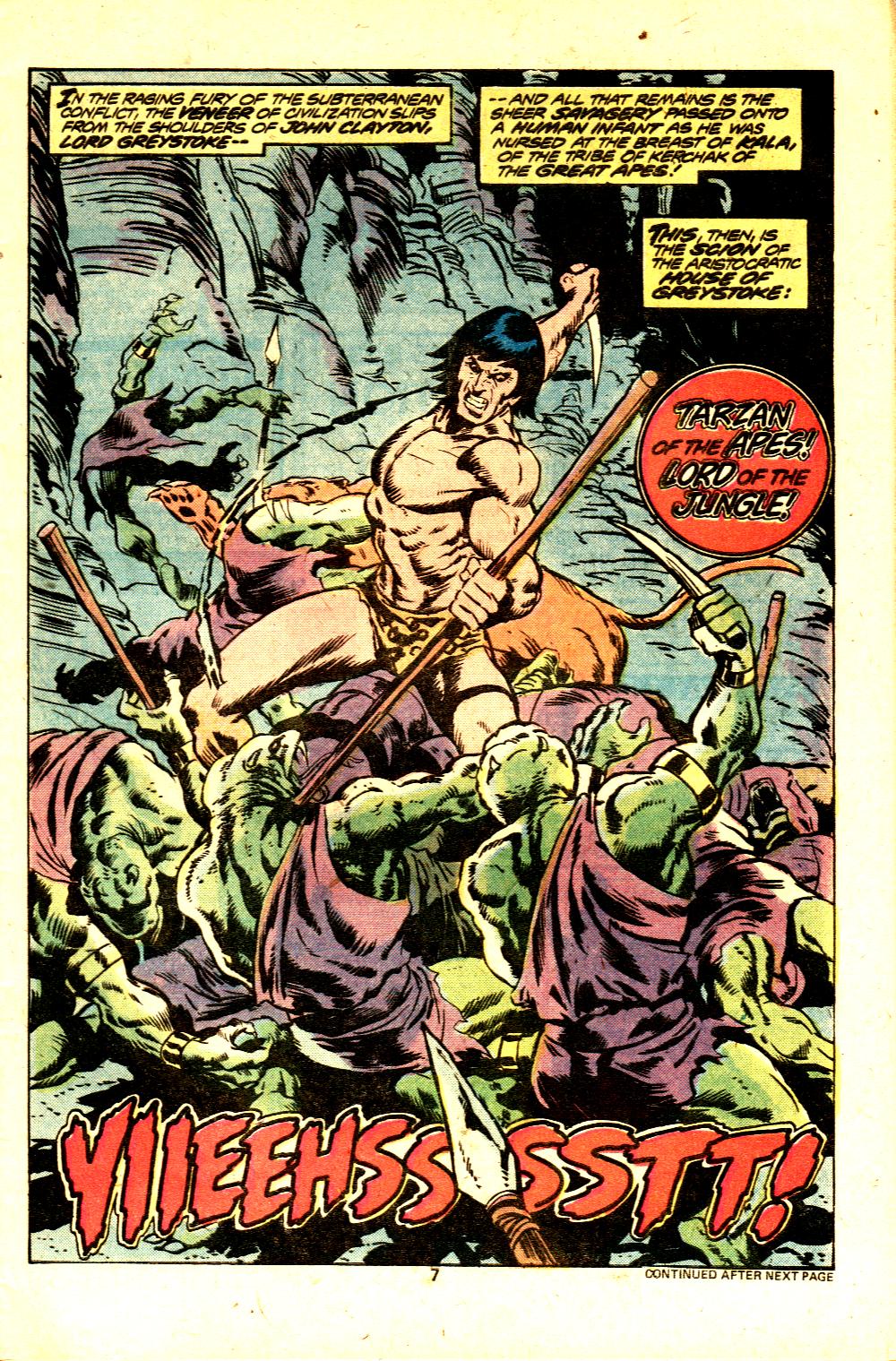 Read online Tarzan (1977) comic -  Issue #20 - 6