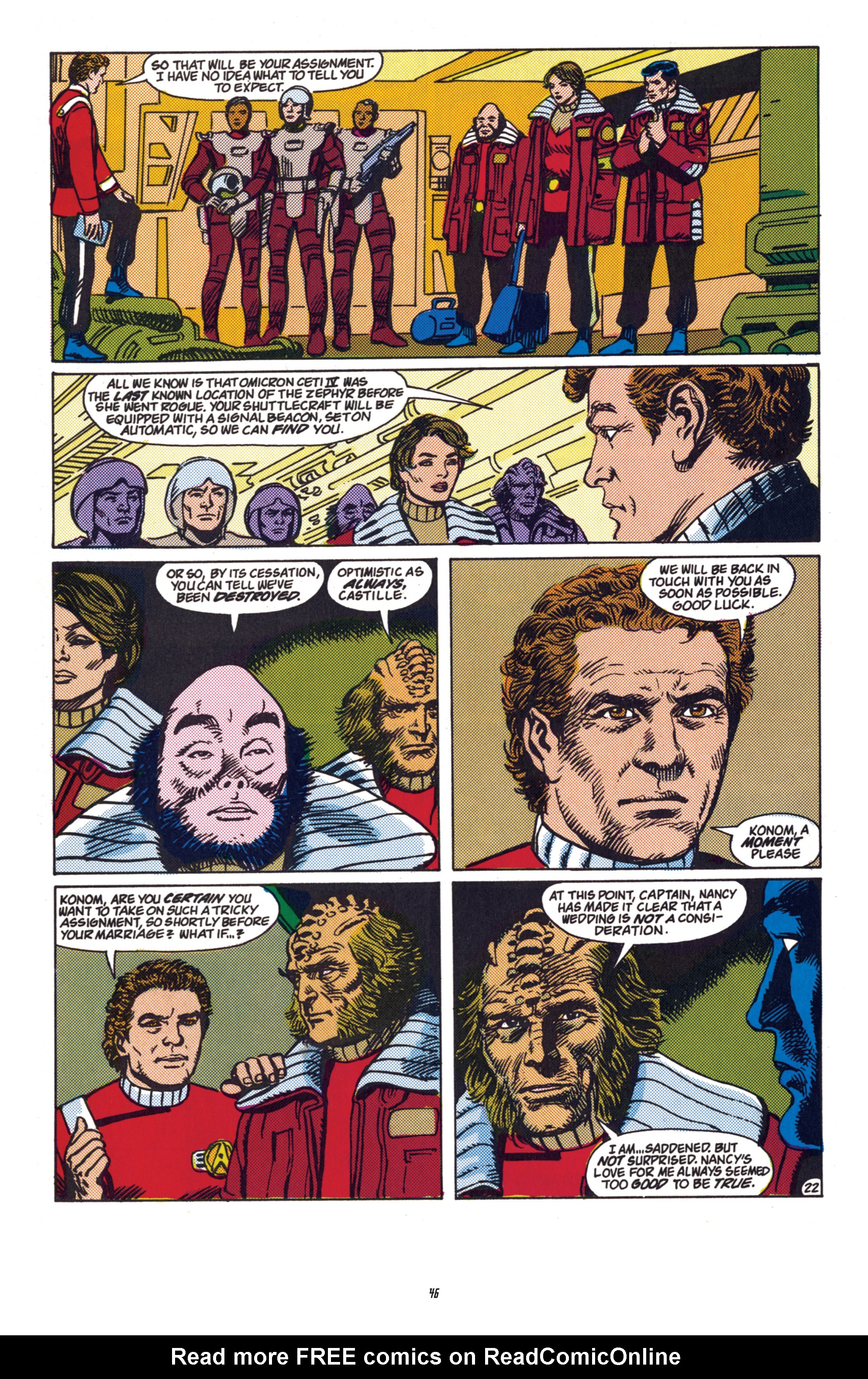 Read online Star Trek Classics comic -  Issue #5 - 45