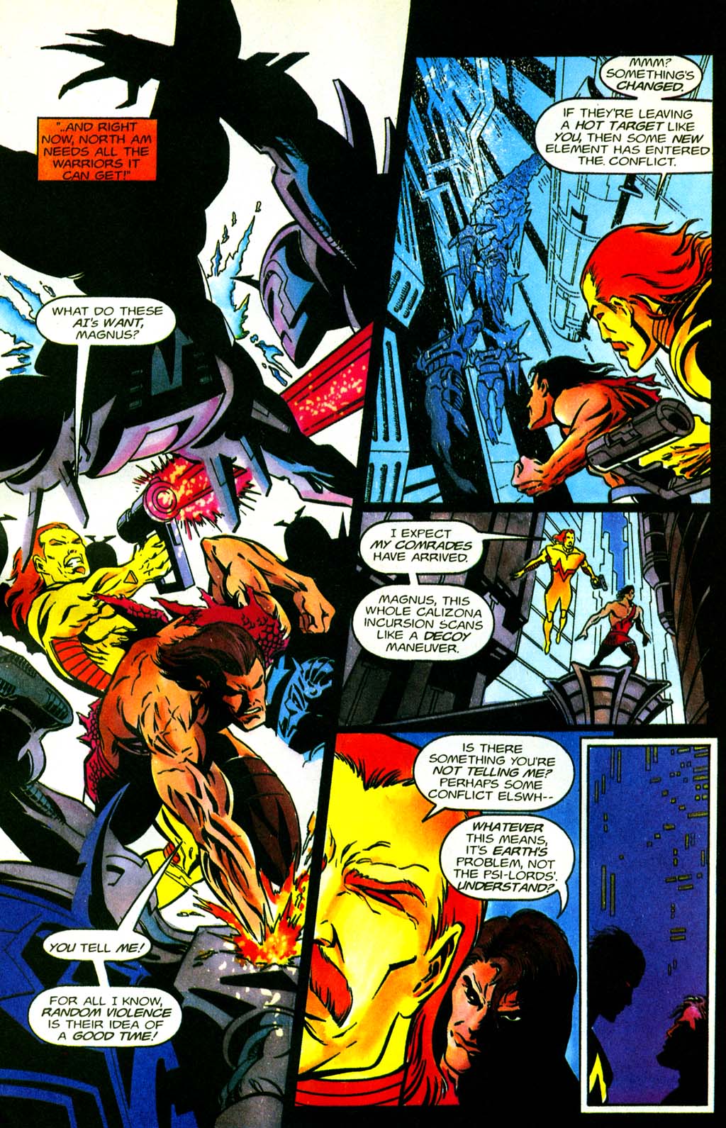 Read online Magnus Robot Fighter (1991) comic -  Issue #53 - 11