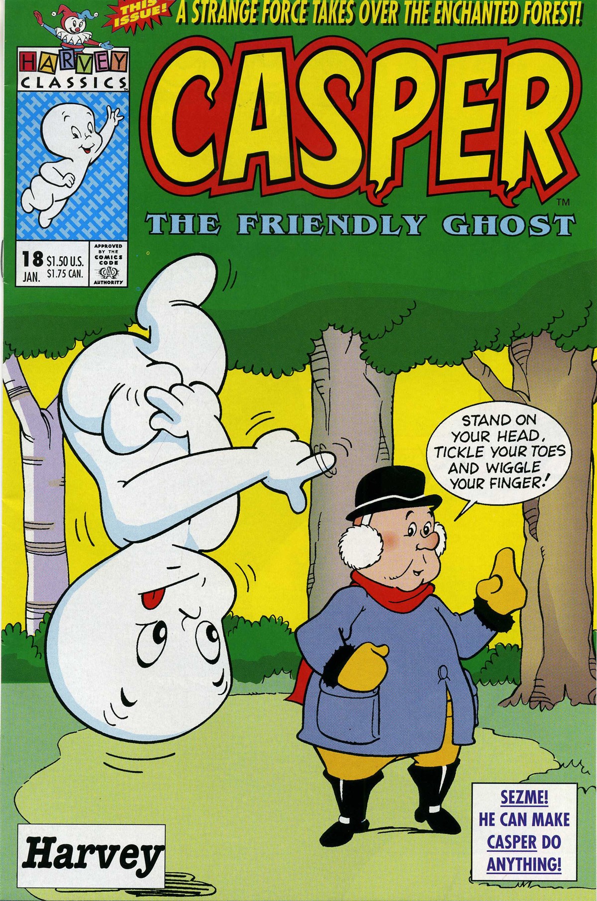 Read online Casper the Friendly Ghost (1991) comic -  Issue #18 - 1
