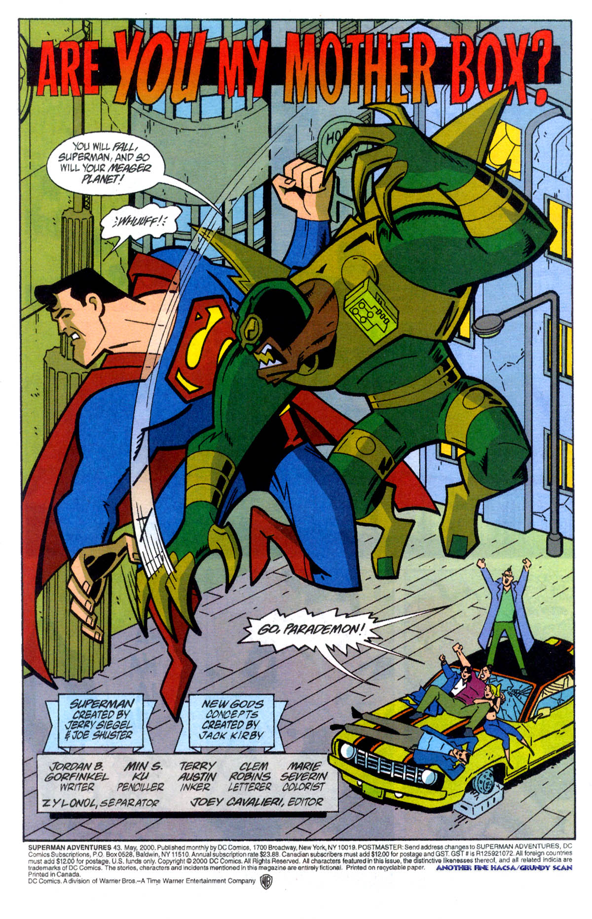 Superman Adventures Issue #43 #46 - English 2