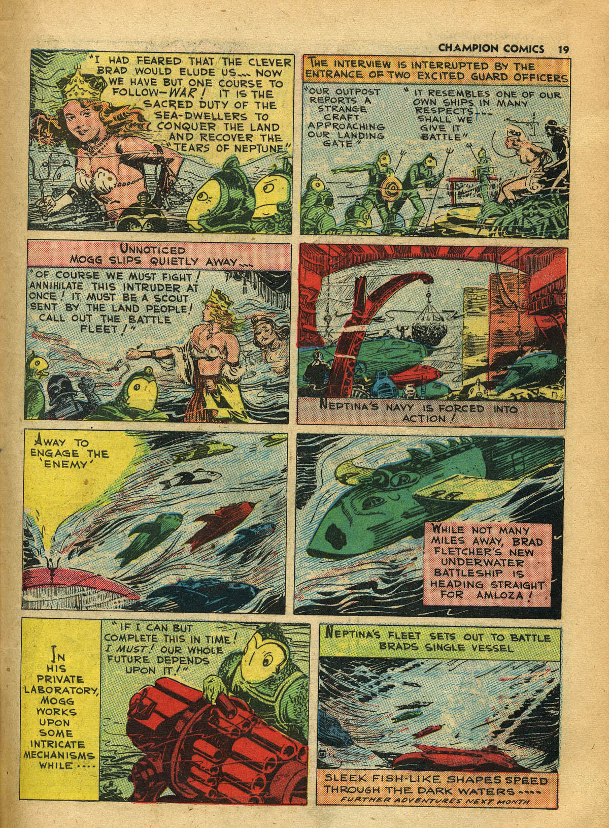 Read online Champion Comics comic -  Issue #7 - 20