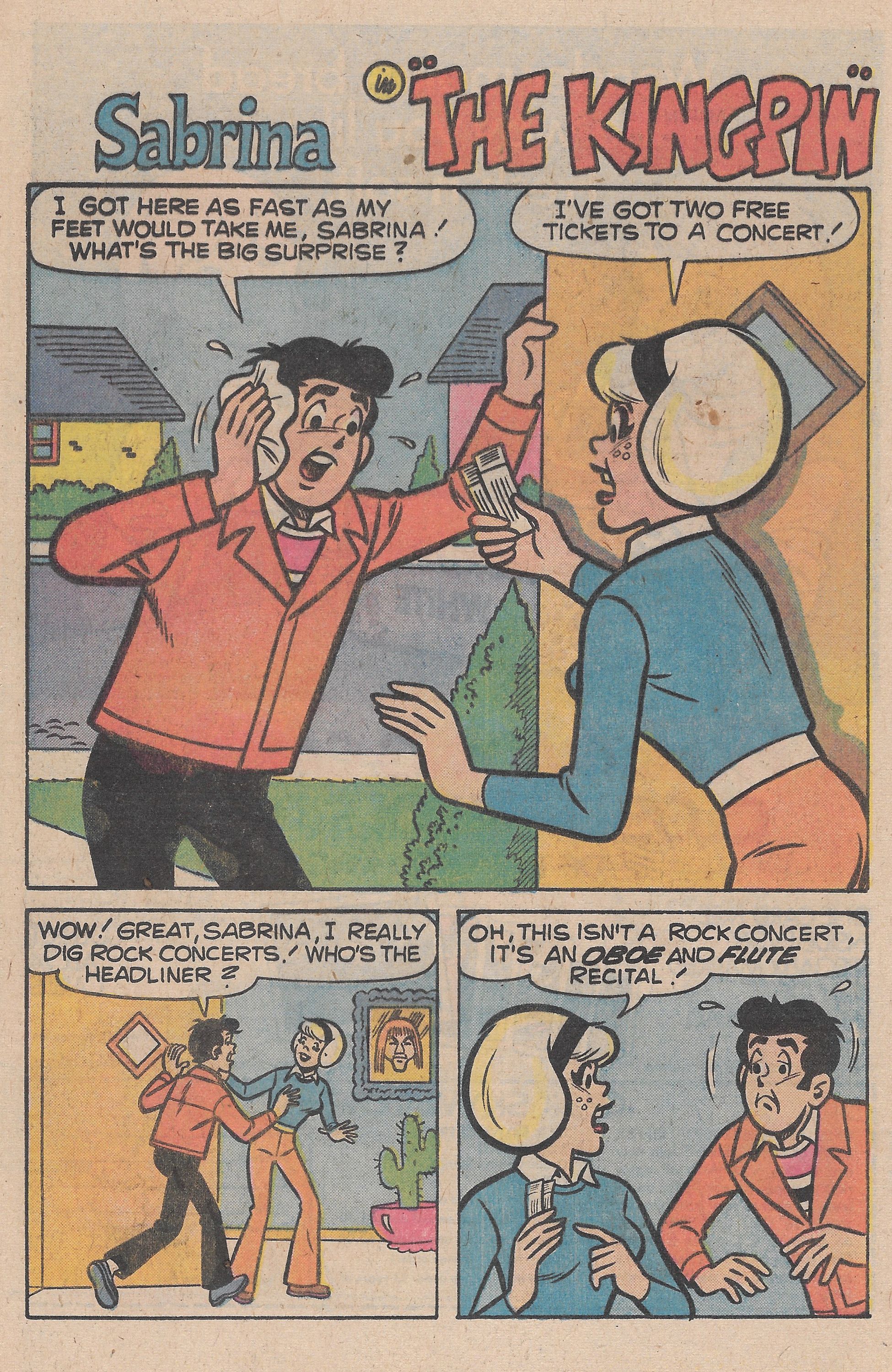 Read online Archie's TV Laugh-Out comic -  Issue #58 - 20