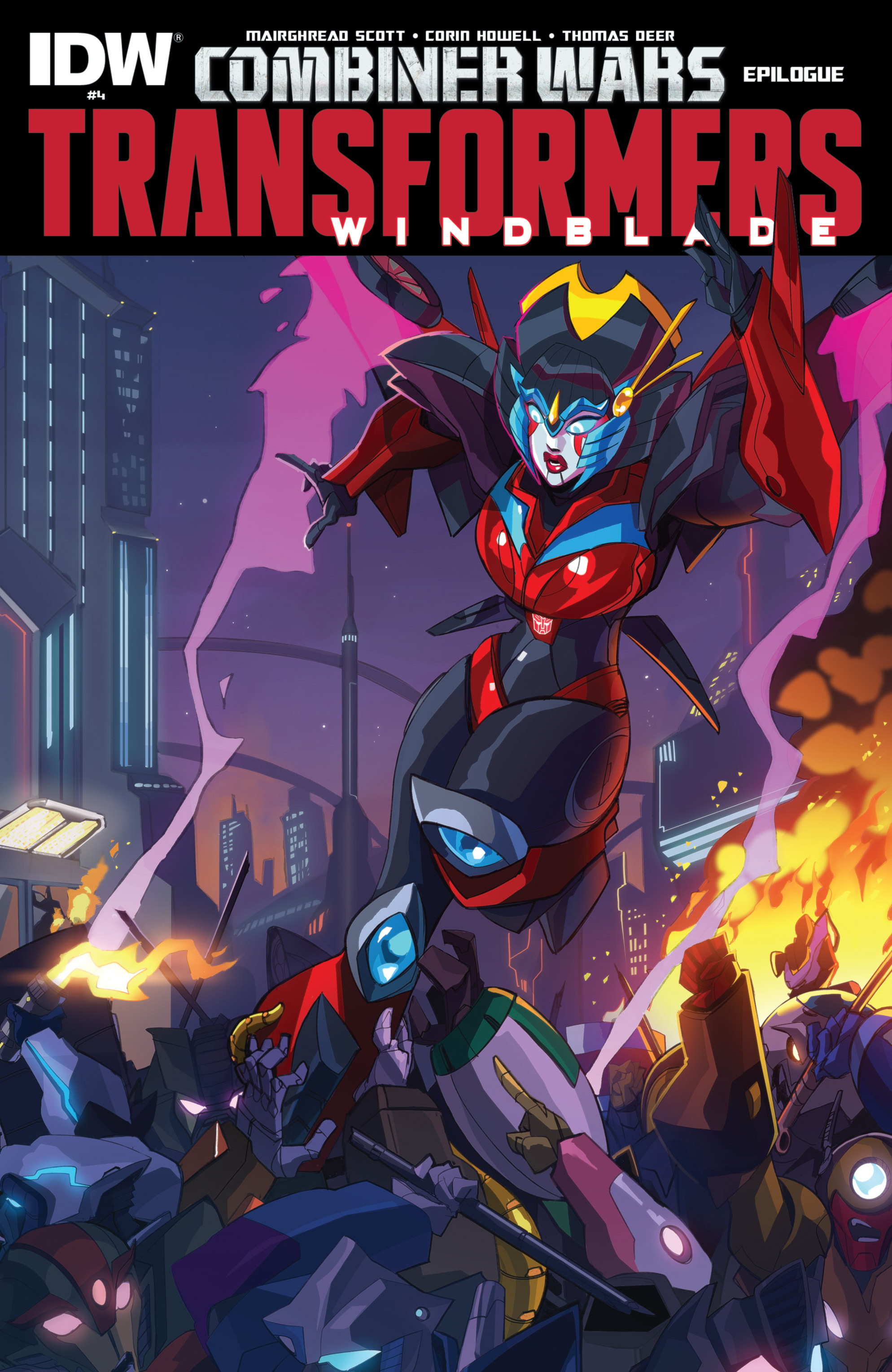 Read online The Transformers: Windblade (2015) comic -  Issue #4 - 1